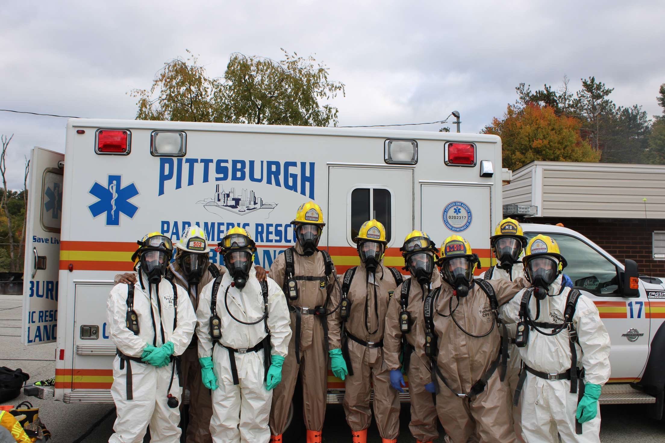 HazMat Medical Team training
