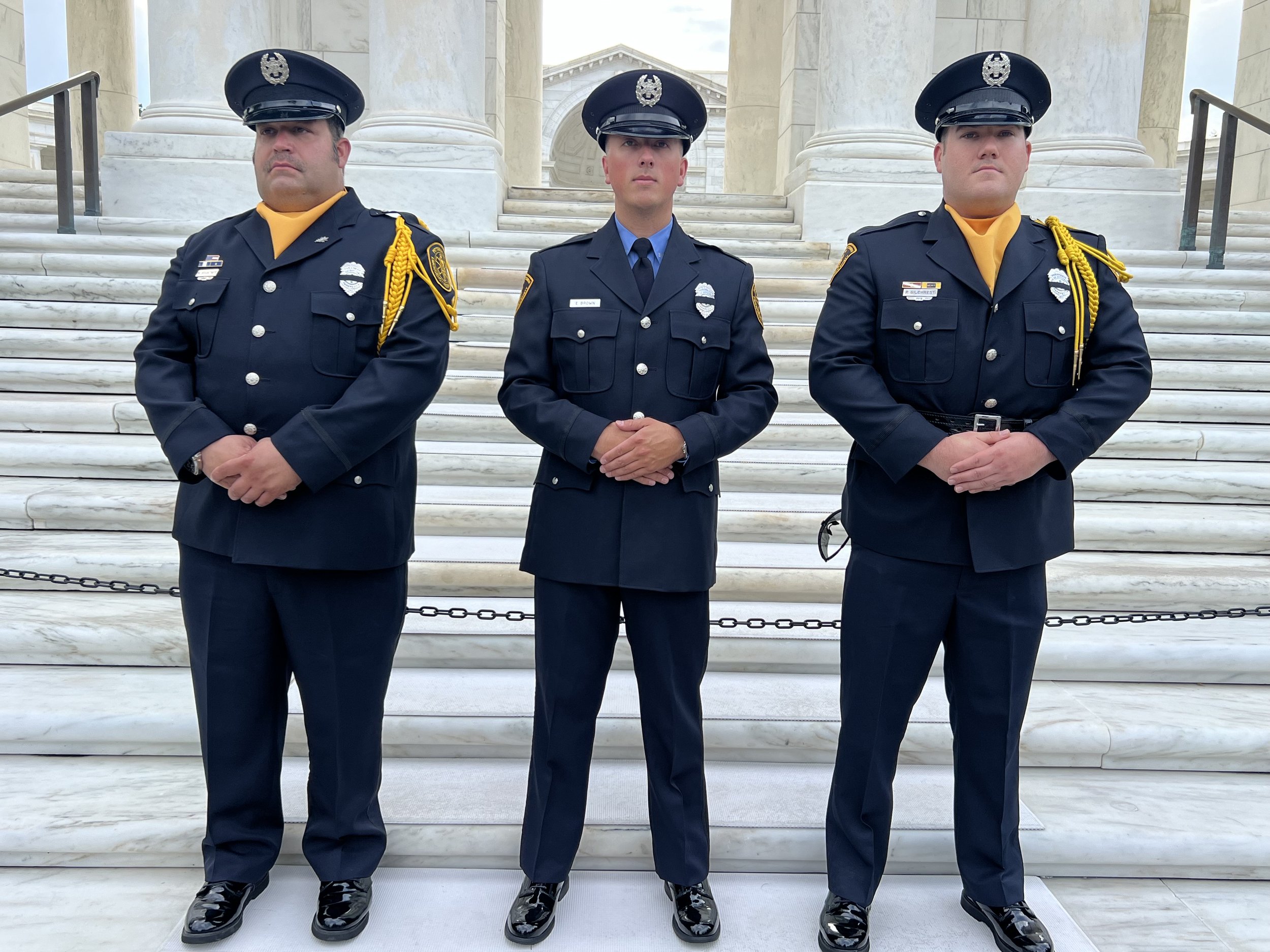 Paramedic Crew Chief Brantner, Paramedic E. Brown and Paramedic P. Gilchrist / Pittsburgh EMS Honor Guard at National EMS Memorial 2024