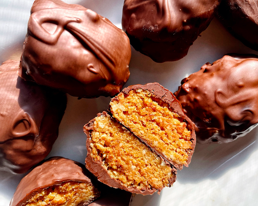 Gluten-Free "Butterfingers" Bars