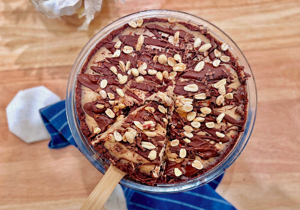 Peanut Butter Satin Pie