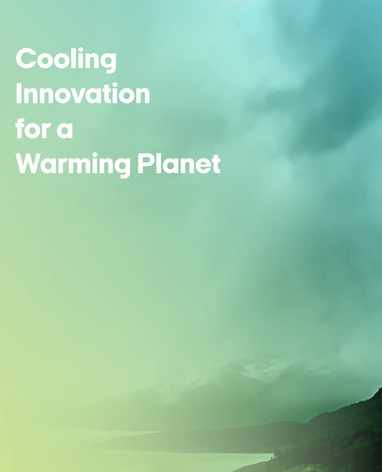 Cooling innovation campaign for semiconductor manufacturer of sustainable cooling technology.