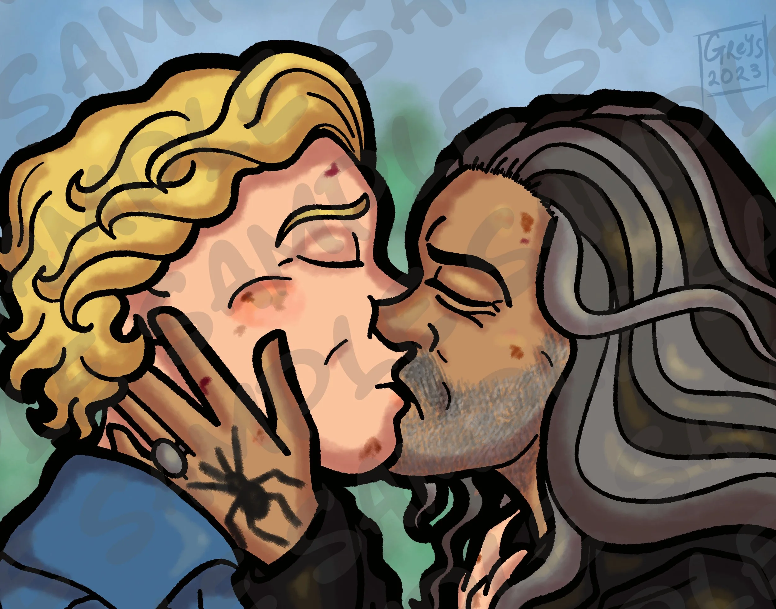 smoochy bois 11x14.jpg