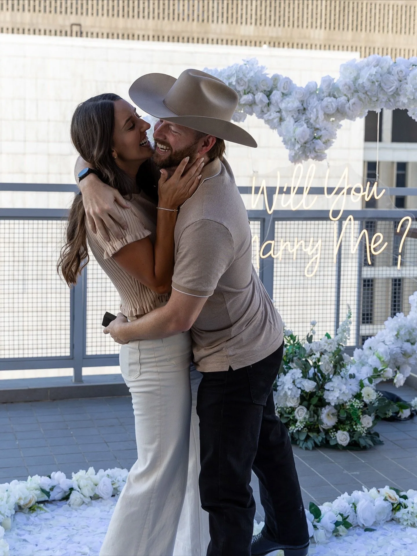 Found forever in a slow dance and a &ldquo;yes&rdquo; under the open sky. 💍🤍

Thank you for sharing your beautiful photos with us.🫶🏻

Photographer: N/A

#proposal
  #marryme #willyoumarryme #marrigeproposal #proposalindallas #dallasproposal #luxu