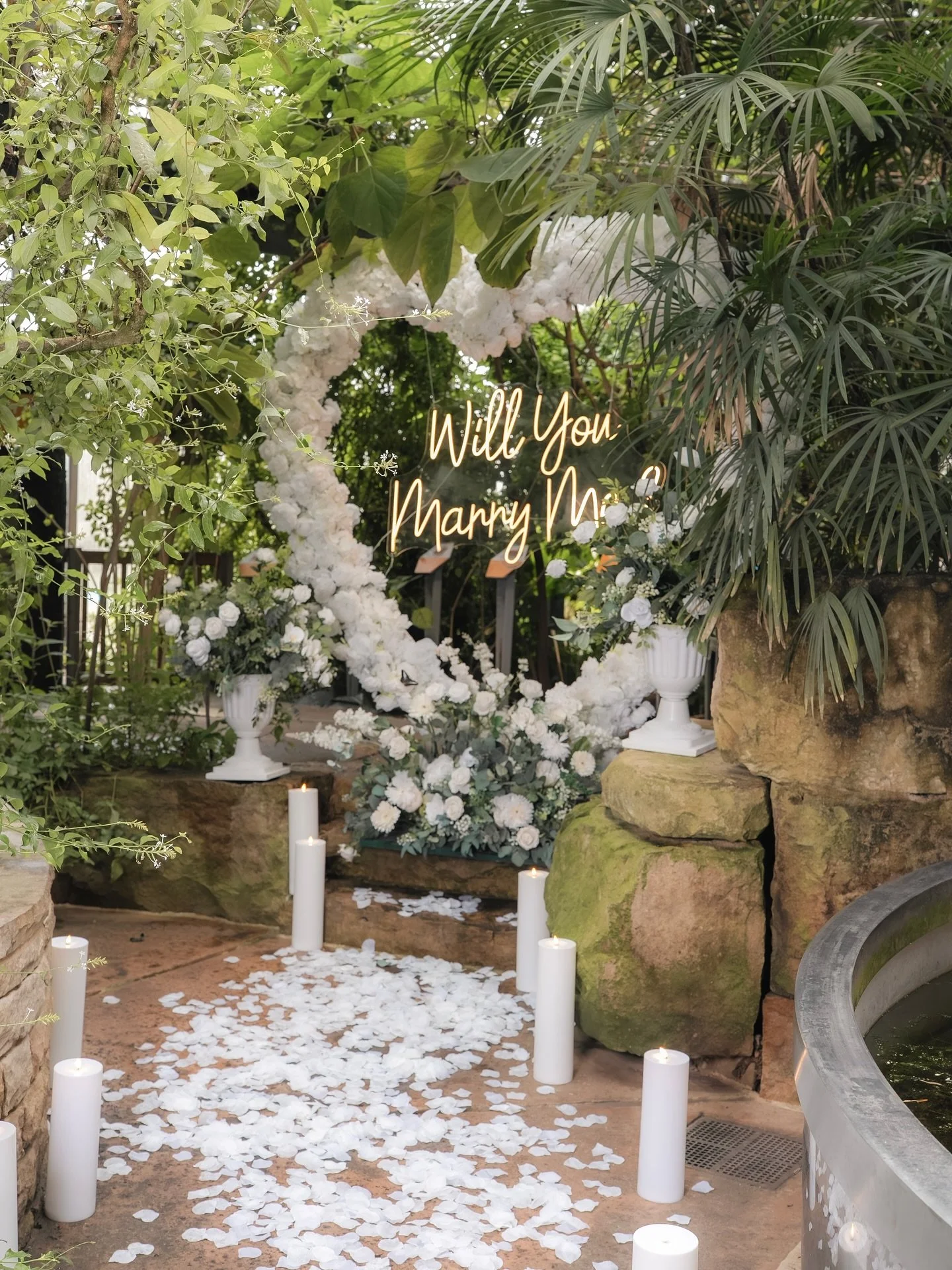 In a garden full of butterflies, I found my forever. Will you be mine&mdash;today and always? 💍🤍🦋

Photographer: @immensevisualz 

#proposal
  #marryme #willyoumarryme #marrigeproposal #proposalindallas #dallasproposal #luxuryproposals #marrymedfw