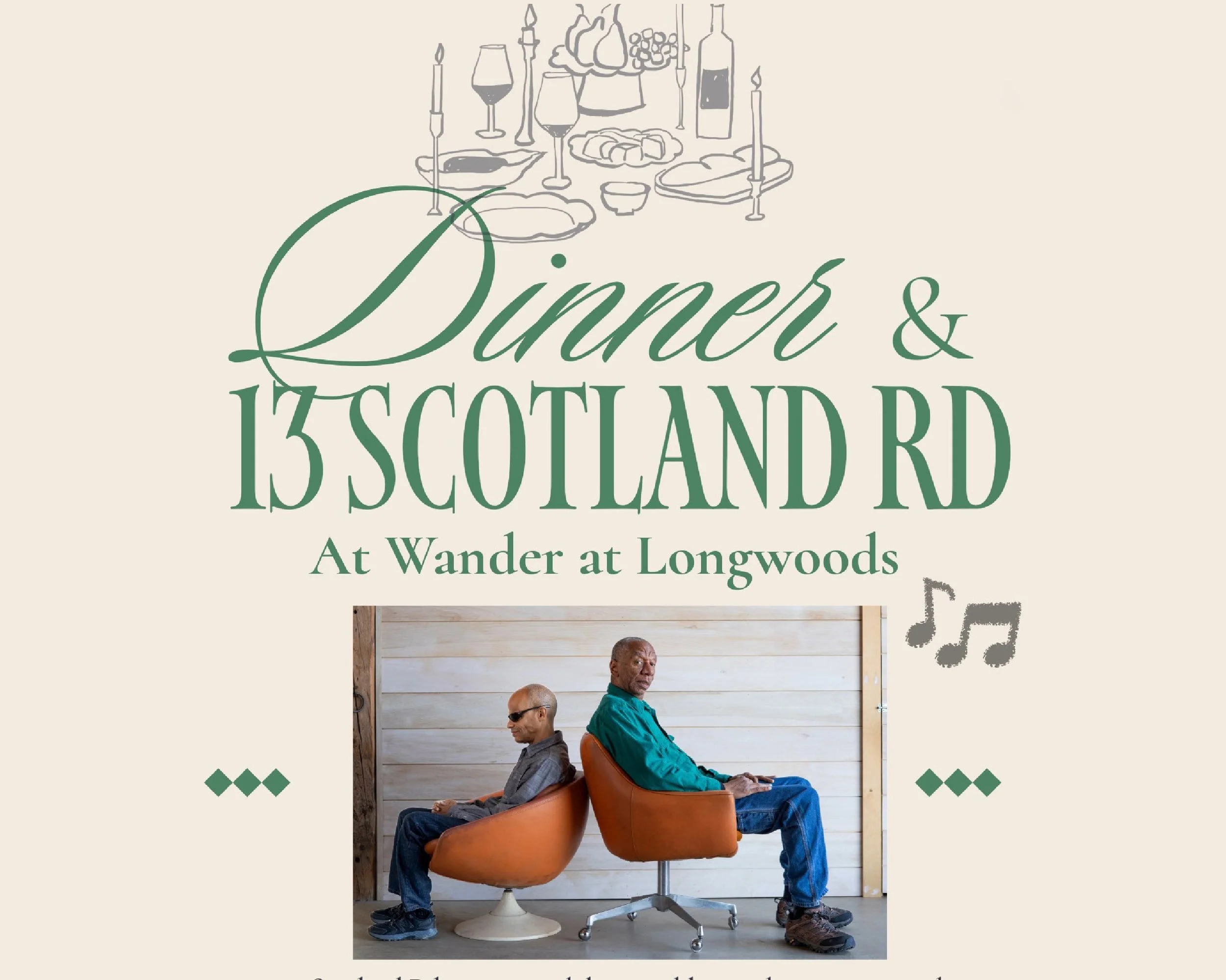 Dinner with 13 Scotland Rd