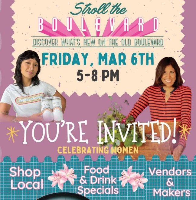 Stroll the Boulevard