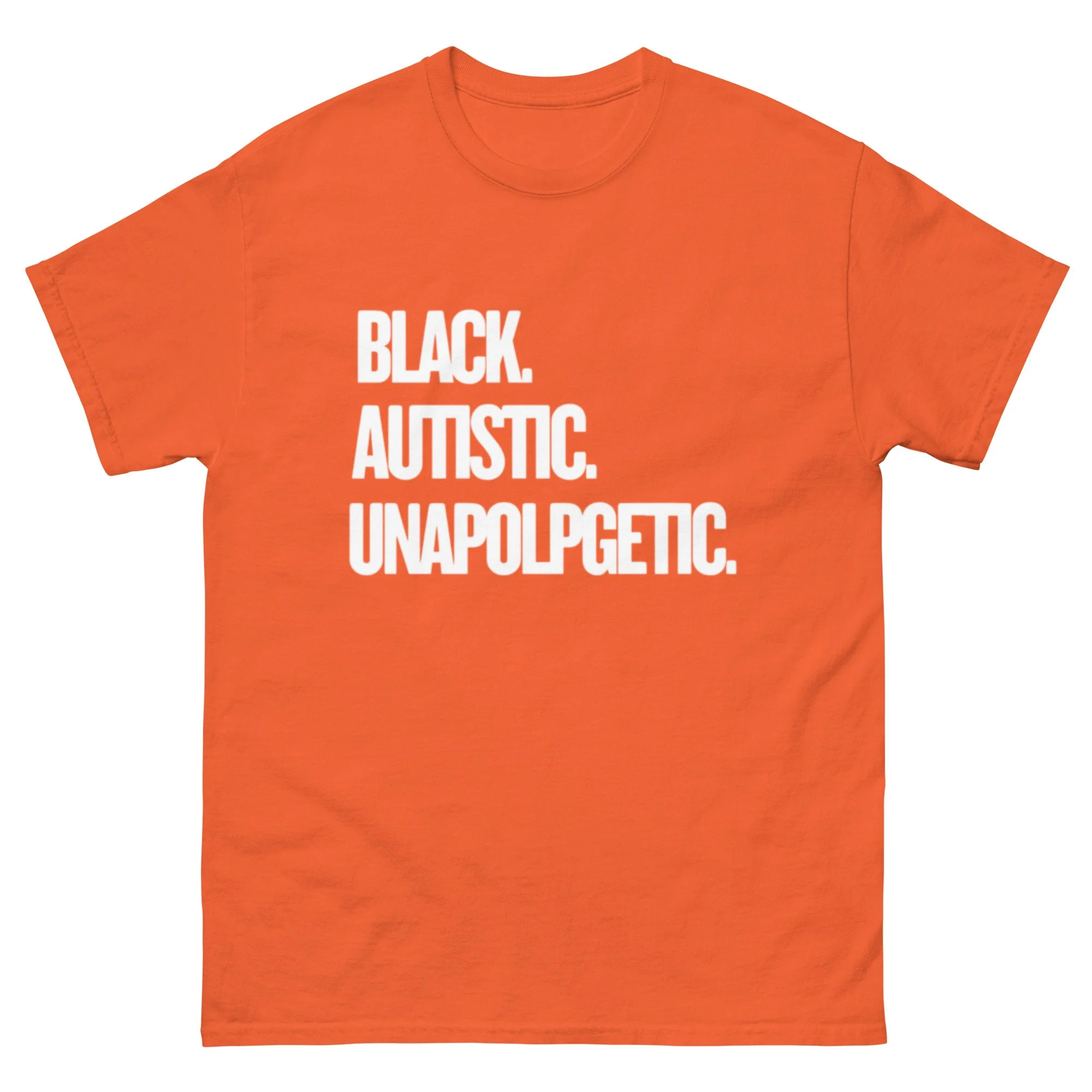 unisex-classic-tee-orange-front-6a35715c44d56.jpg