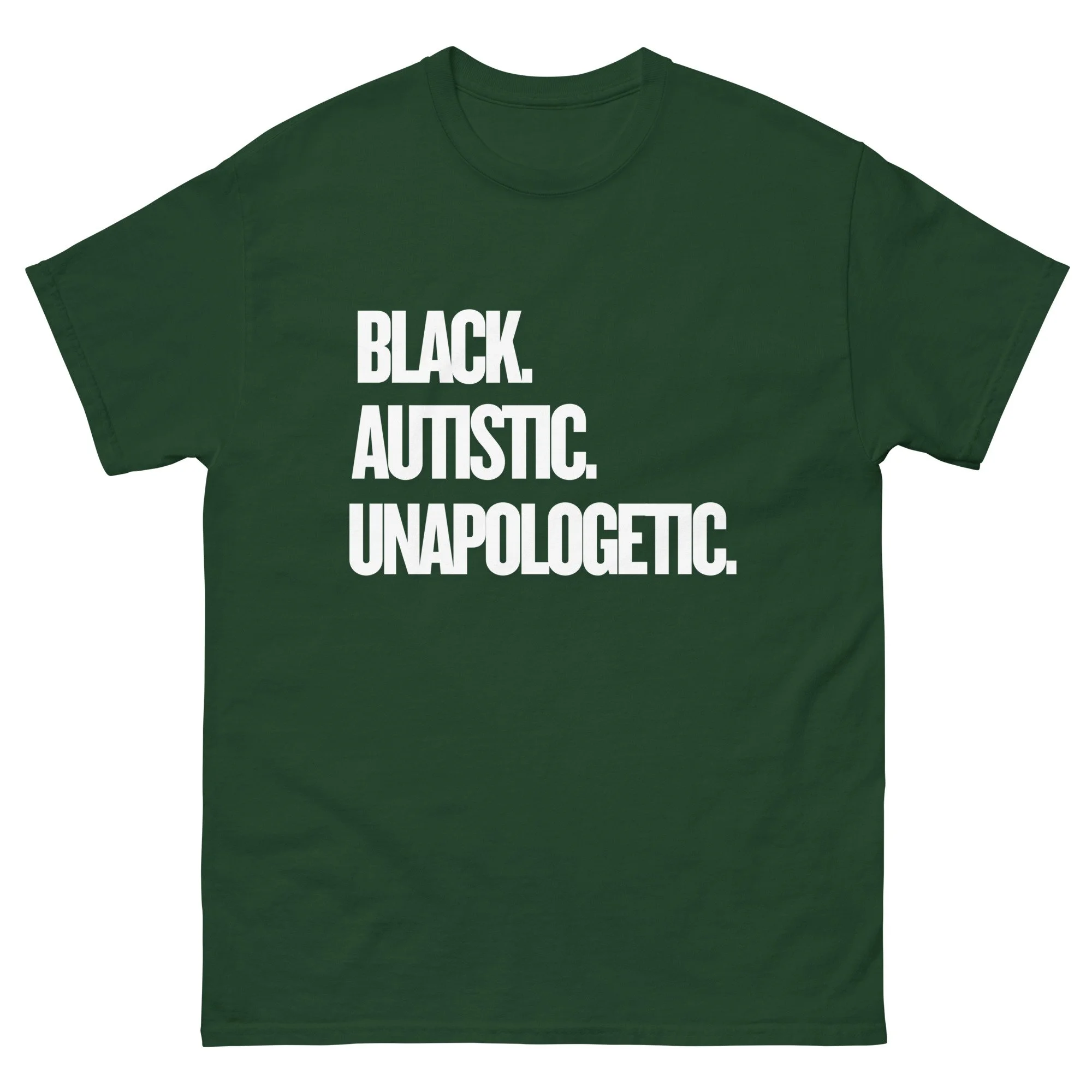 unisex-classic-tee-forest-green-front-6a381fd2e3ff1.jpg