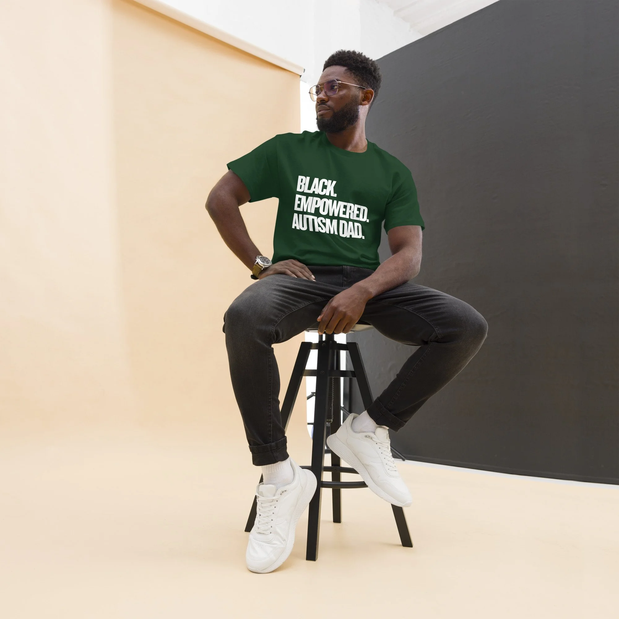 unisex-classic-tee-forest-green-front-6a5641c8d8533.jpg