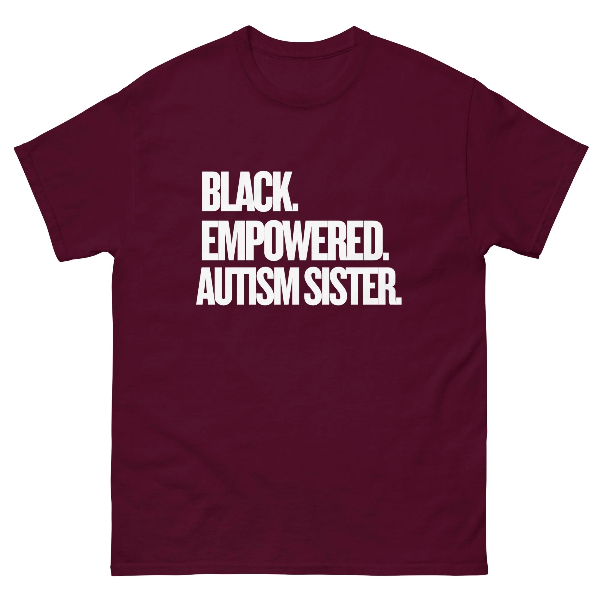 unisex-classic-tee-maroon-front-6a569c6993aad.jpg