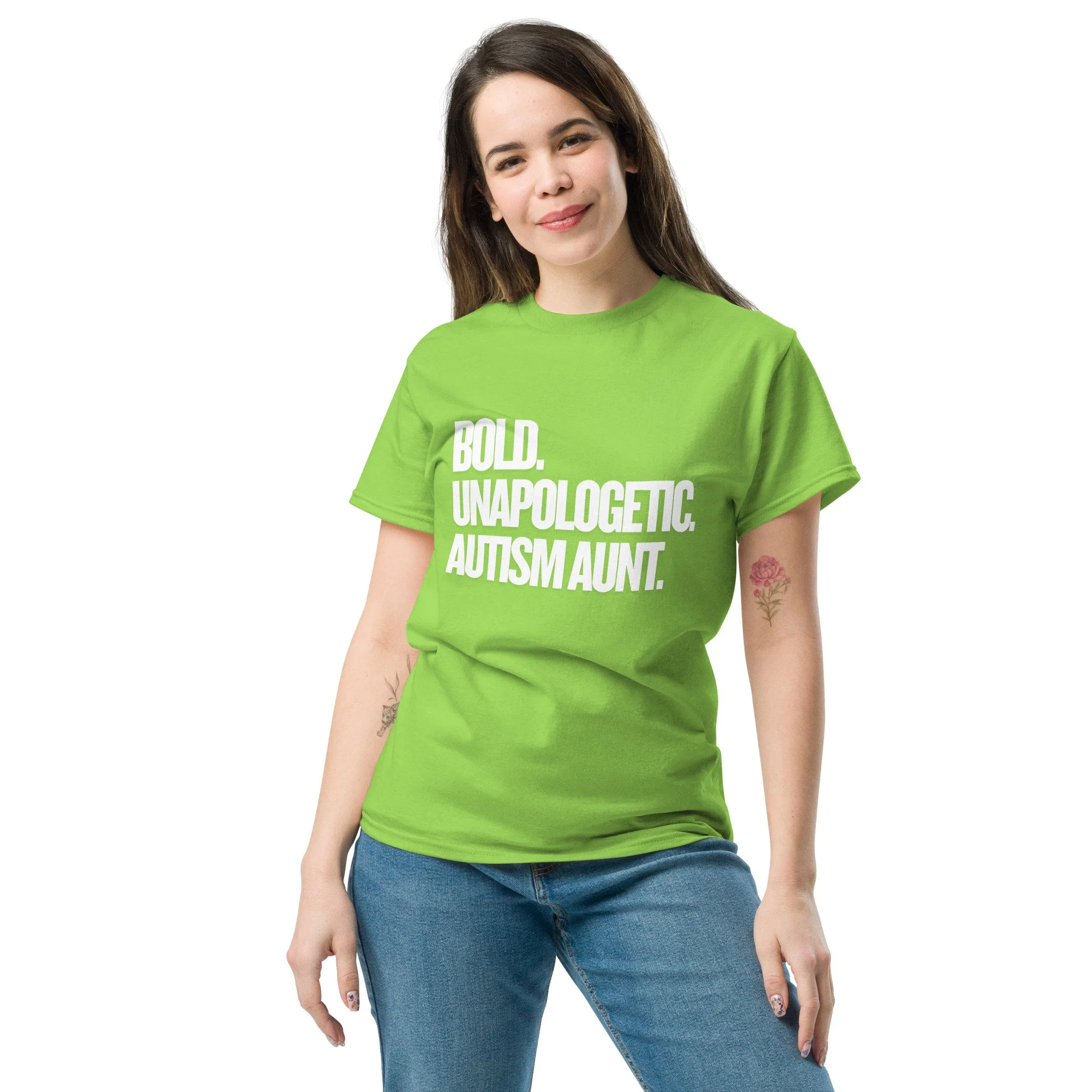 unisex-classic-tee-lime-front-6a56a0d10aa9d.jpg