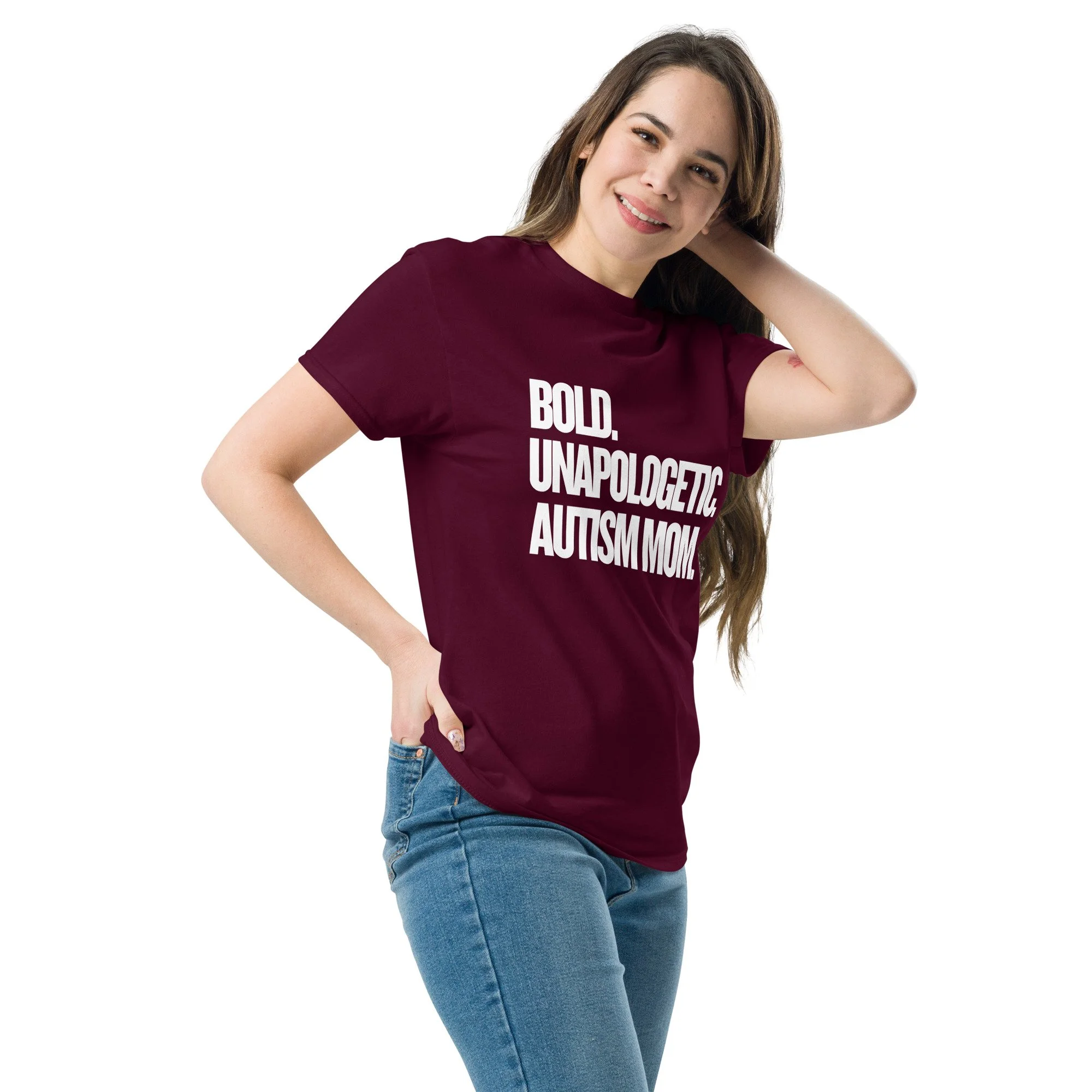 unisex-classic-tee-maroon-left-front-6a56a6bcd56a8.jpg