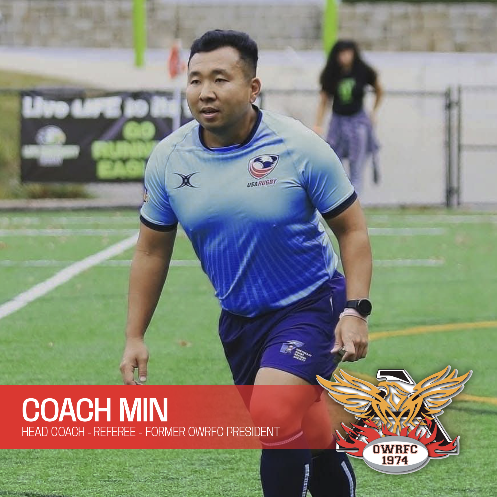 Head Coach Introduction Post (Slide 1)