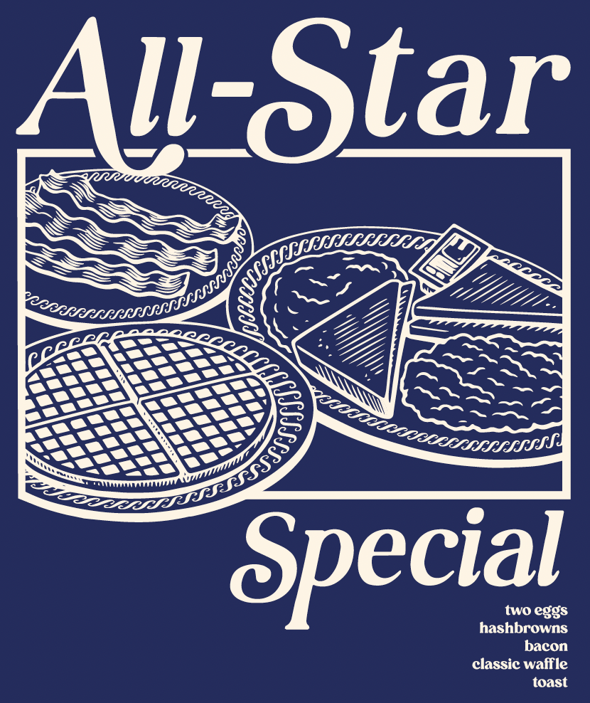 All Star Breakfast Shirt Concept