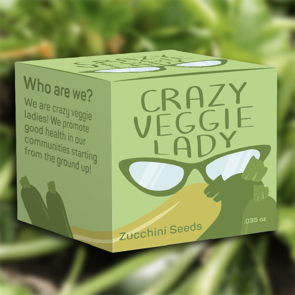 Click to view more about the Zucchini seed packaging!