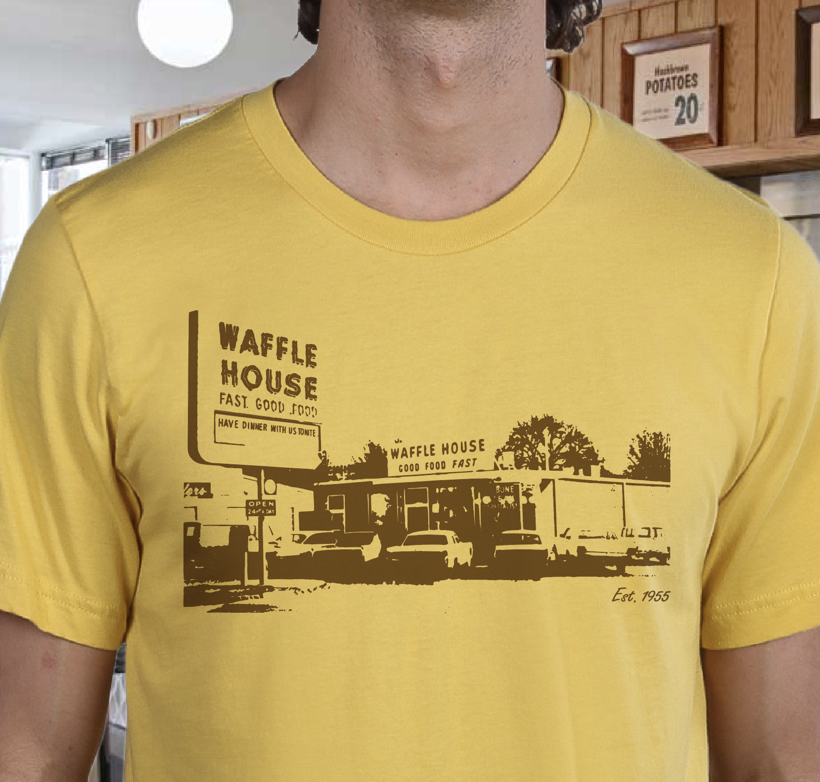 Under the Yellow Sign Shirt Design
(click to view on official site)