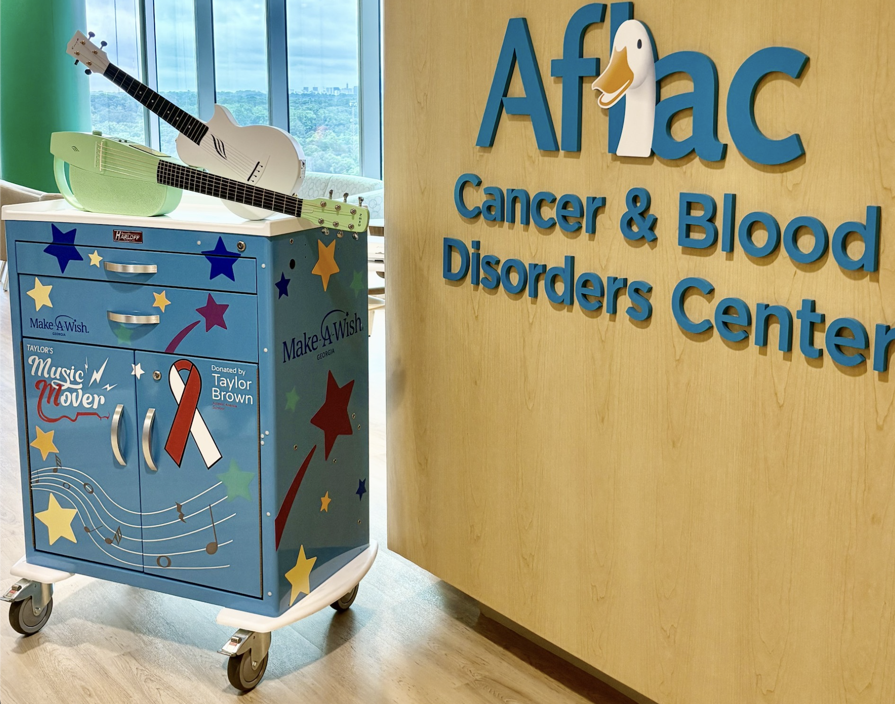 Front and the MAWG branded right side of the produced cart!