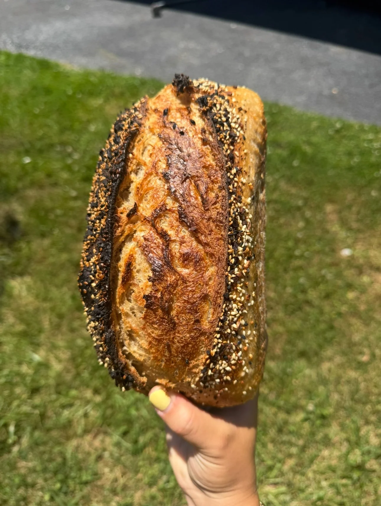 Everything Sourdough Loaf