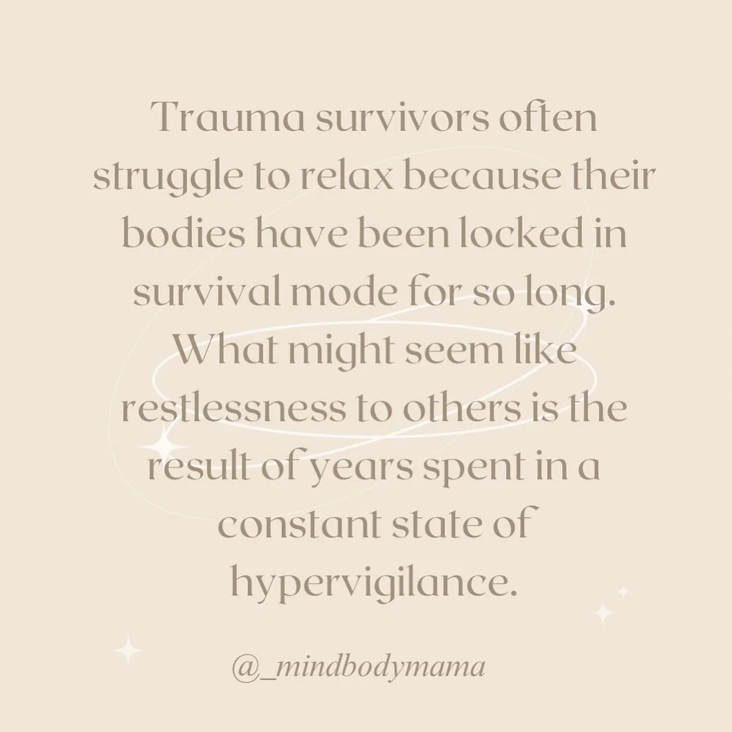 Have you ever wondered why it&rsquo;s so hard to just relax after trauma? It&rsquo;s not in your head&mdash;it&rsquo;s in your nervous system. 🤯

Trauma impacts the nervous system, specifically the autonomic nervous system (ANS), which controls your