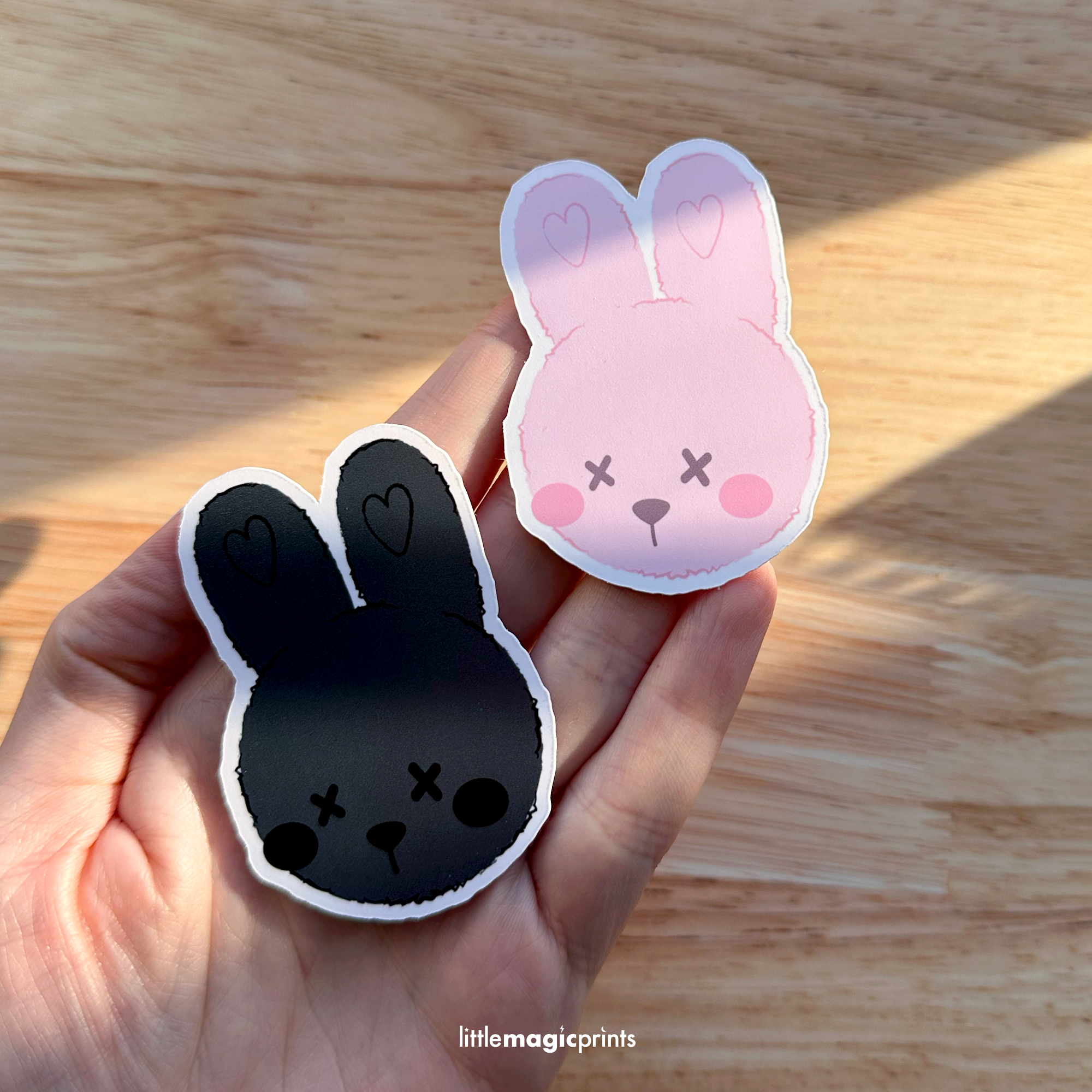 Emo Bunny Sticker