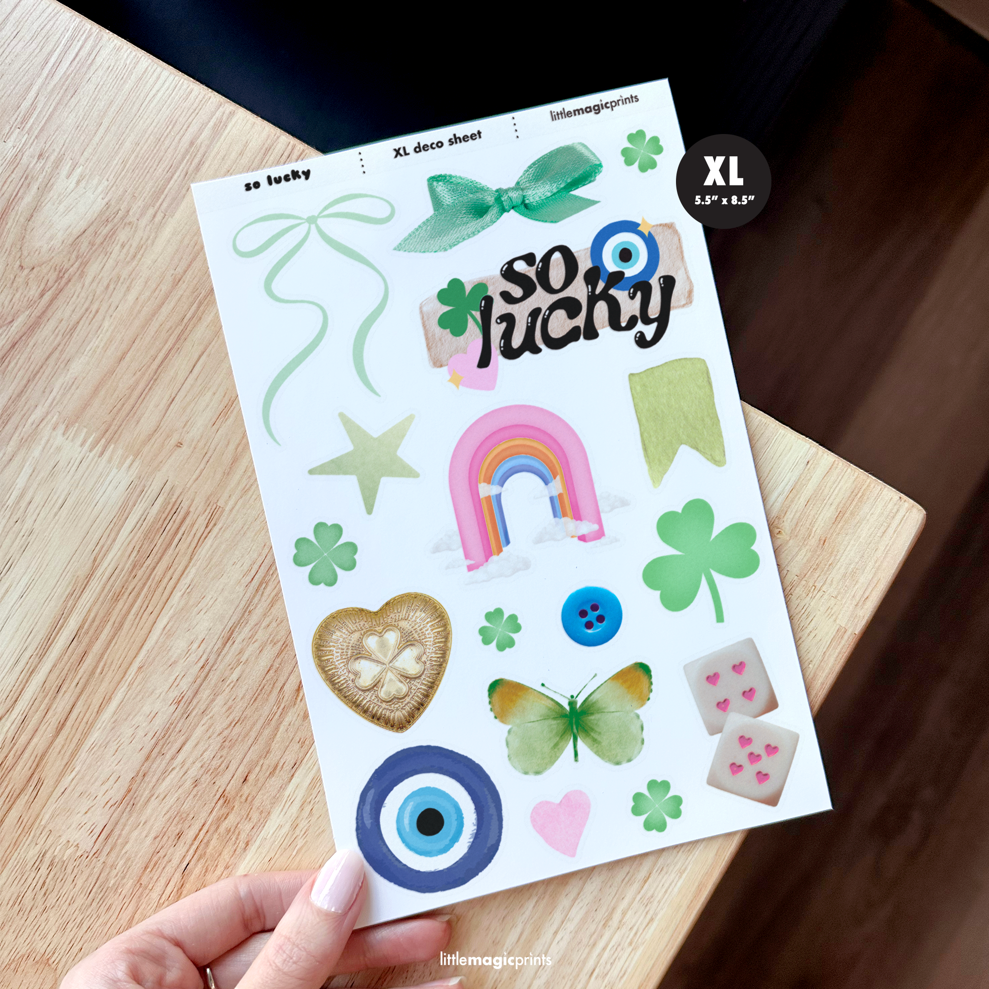 So Lucky Deco XL Sheet