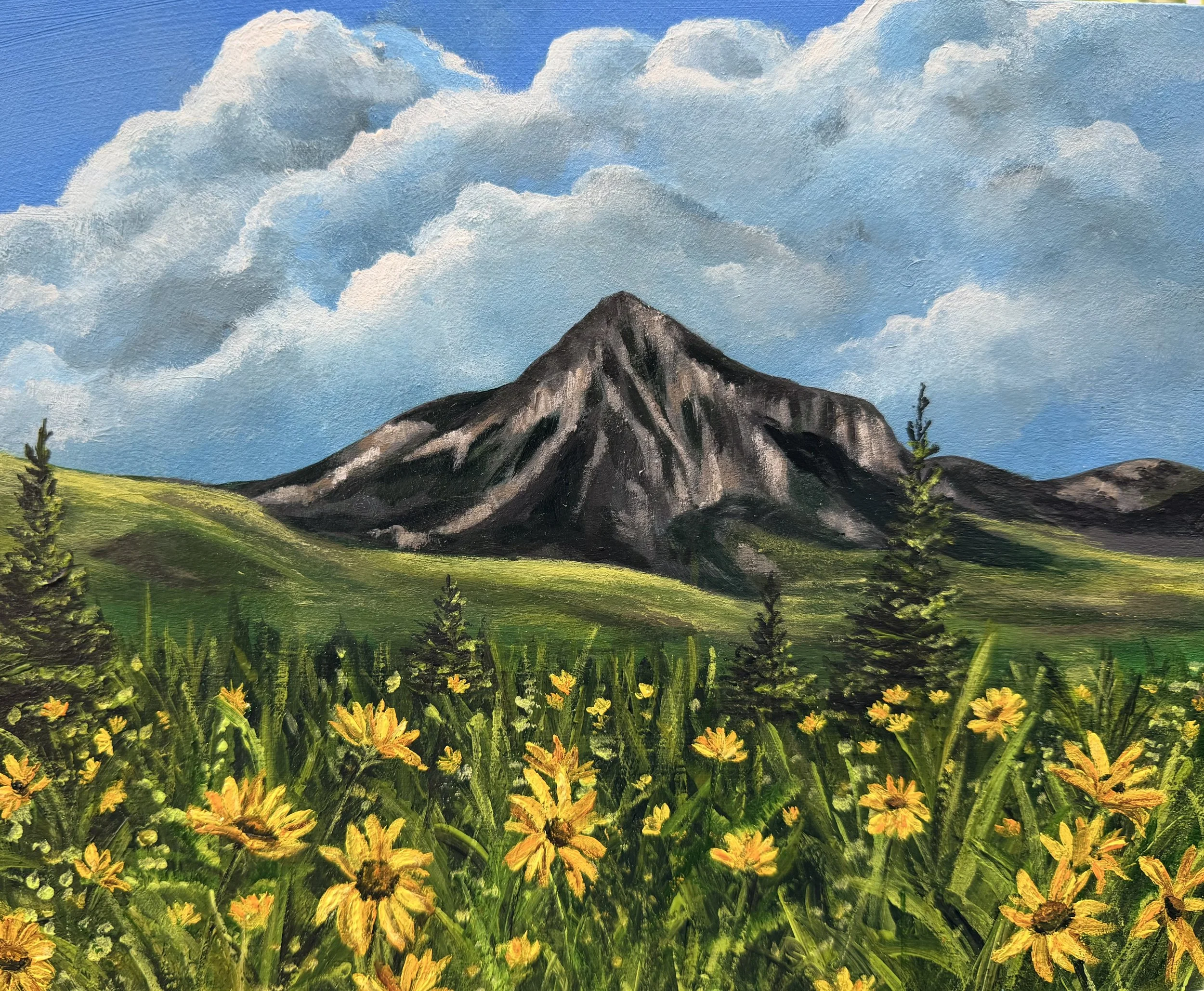 "Golden Summer" -    8" x 10"