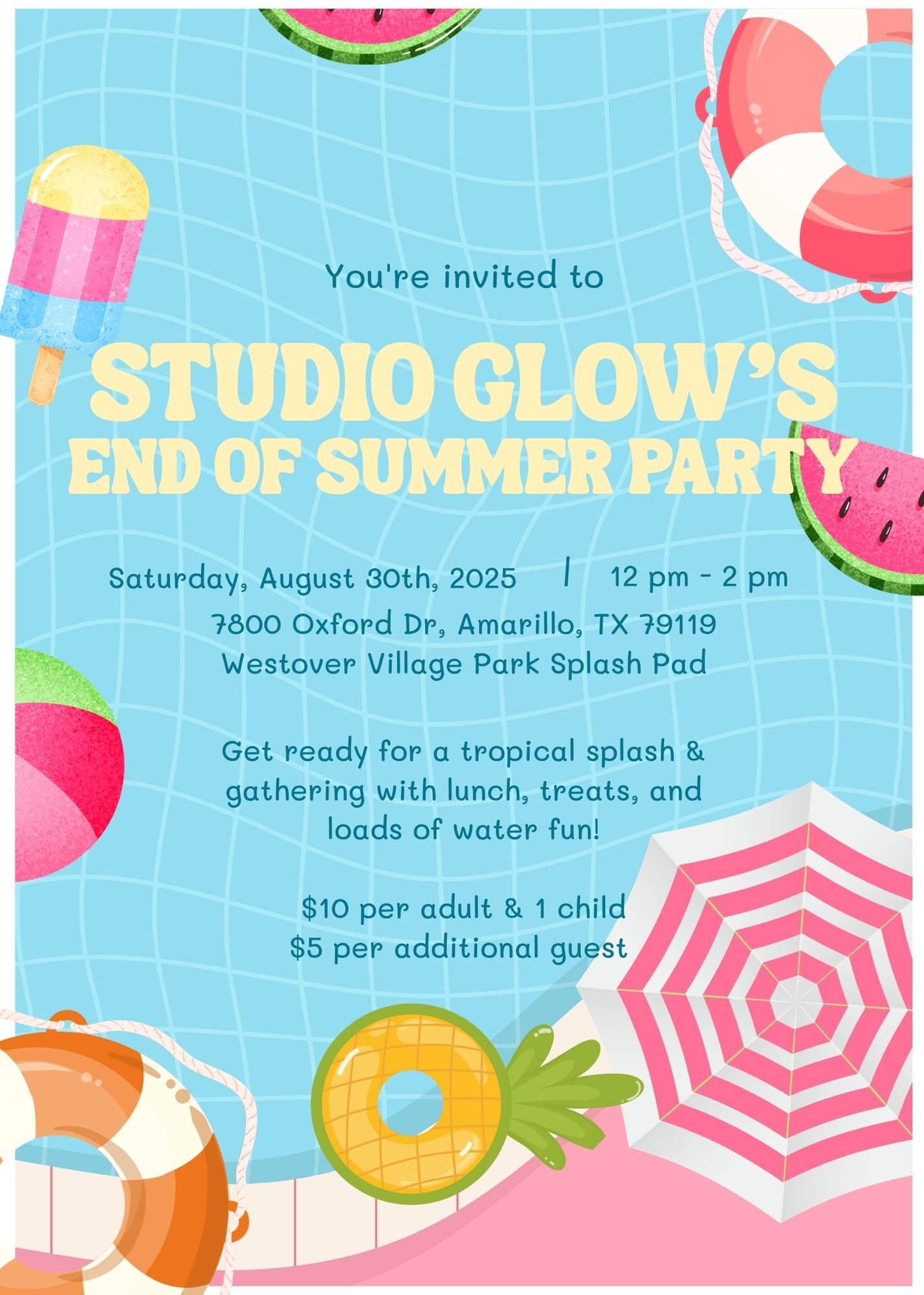End to summer party