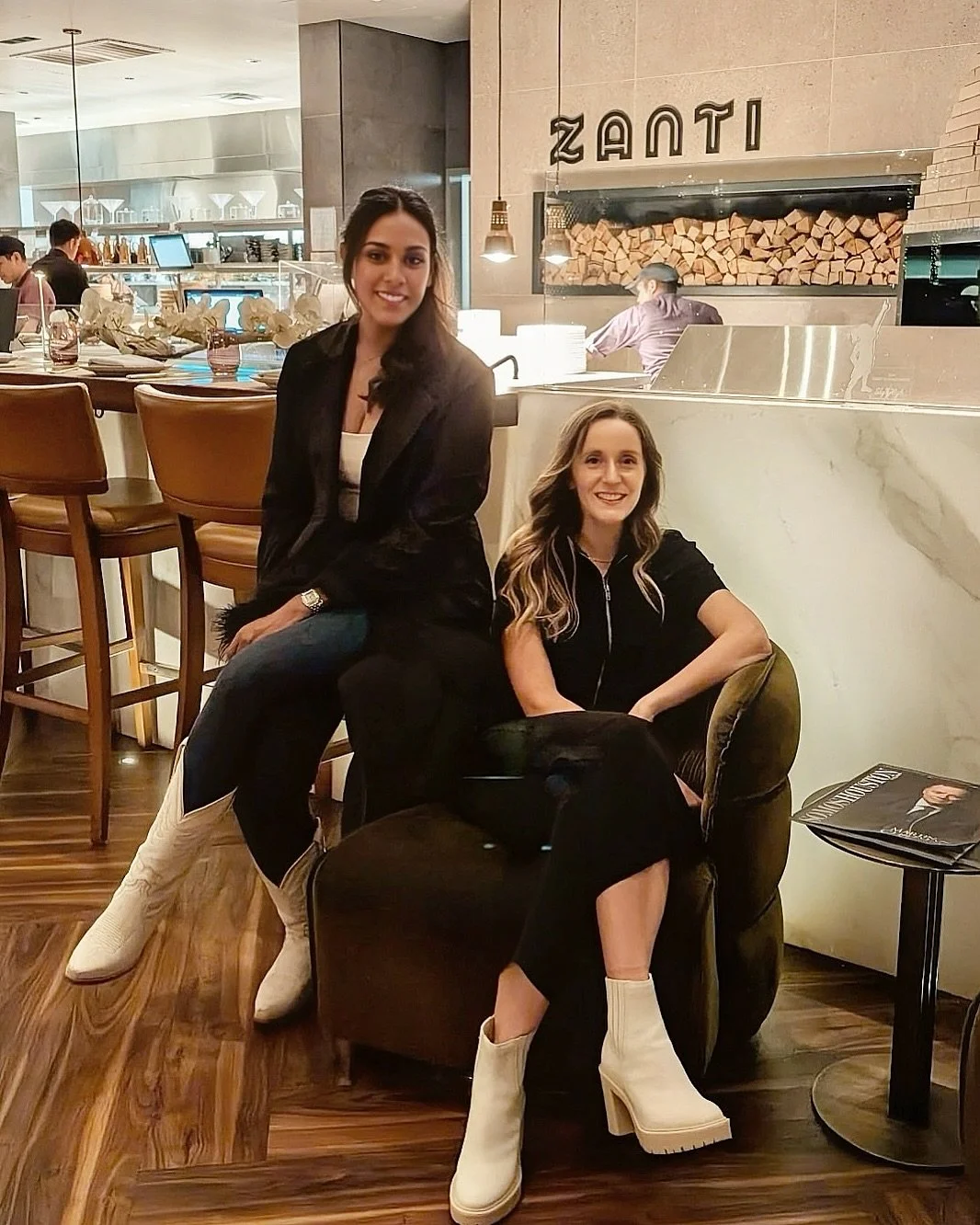 Getting to catch up in person (and over a great meal) reminded us just how lucky we are to do this side by side&mdash;as business partners and even better, as friends. 𝓡𝓮𝓾𝓷𝓲𝓽𝓮𝓭 𝓪𝓷𝓭 𝓲𝓽 𝓯𝓮𝓮𝓵𝓼 𝓼𝓸 𝓰𝓸𝓸𝓭.