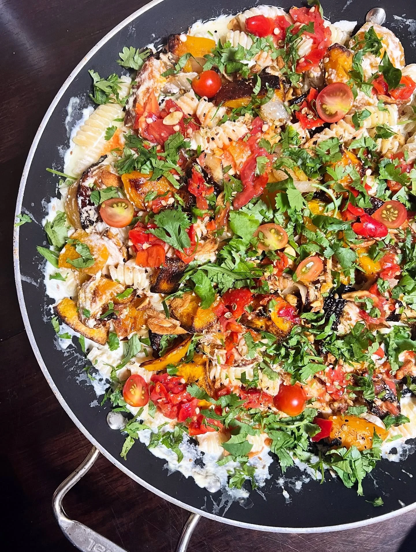 This pasta is proof: more color = more flavor! @ottolenghi never misses 👏🍝
