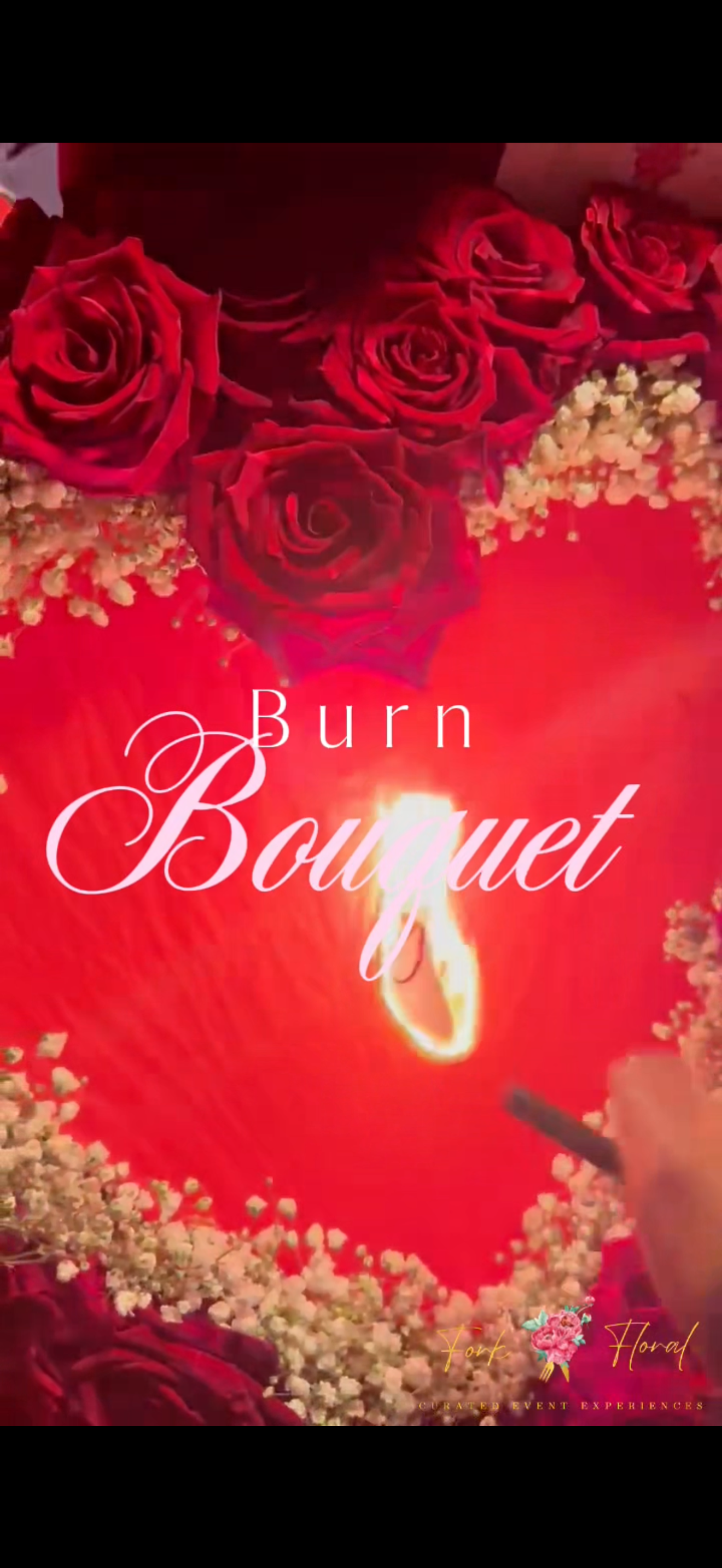 Burn to Reveal Bloom Bouquet