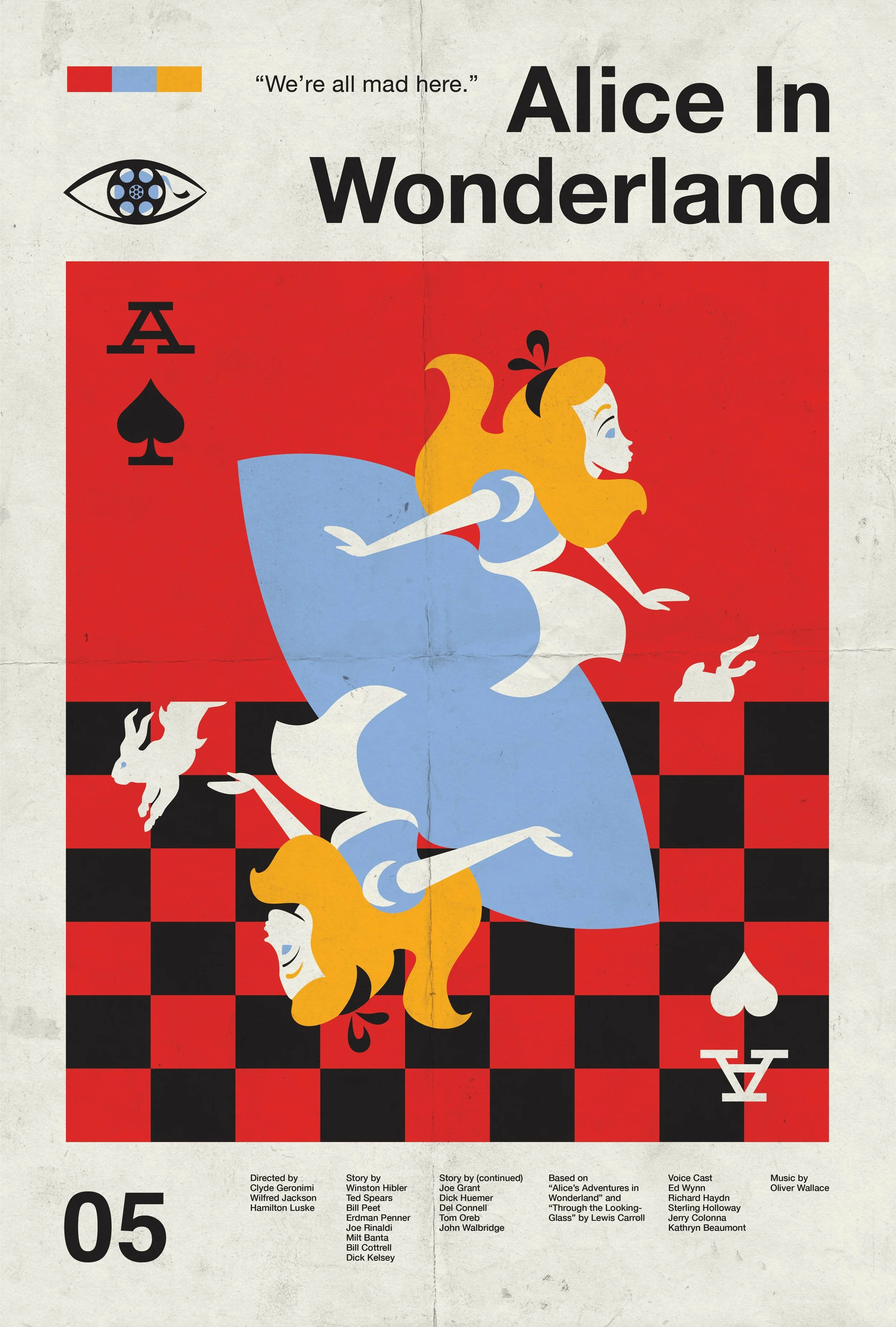 Alice In Wonderland Movie Poster