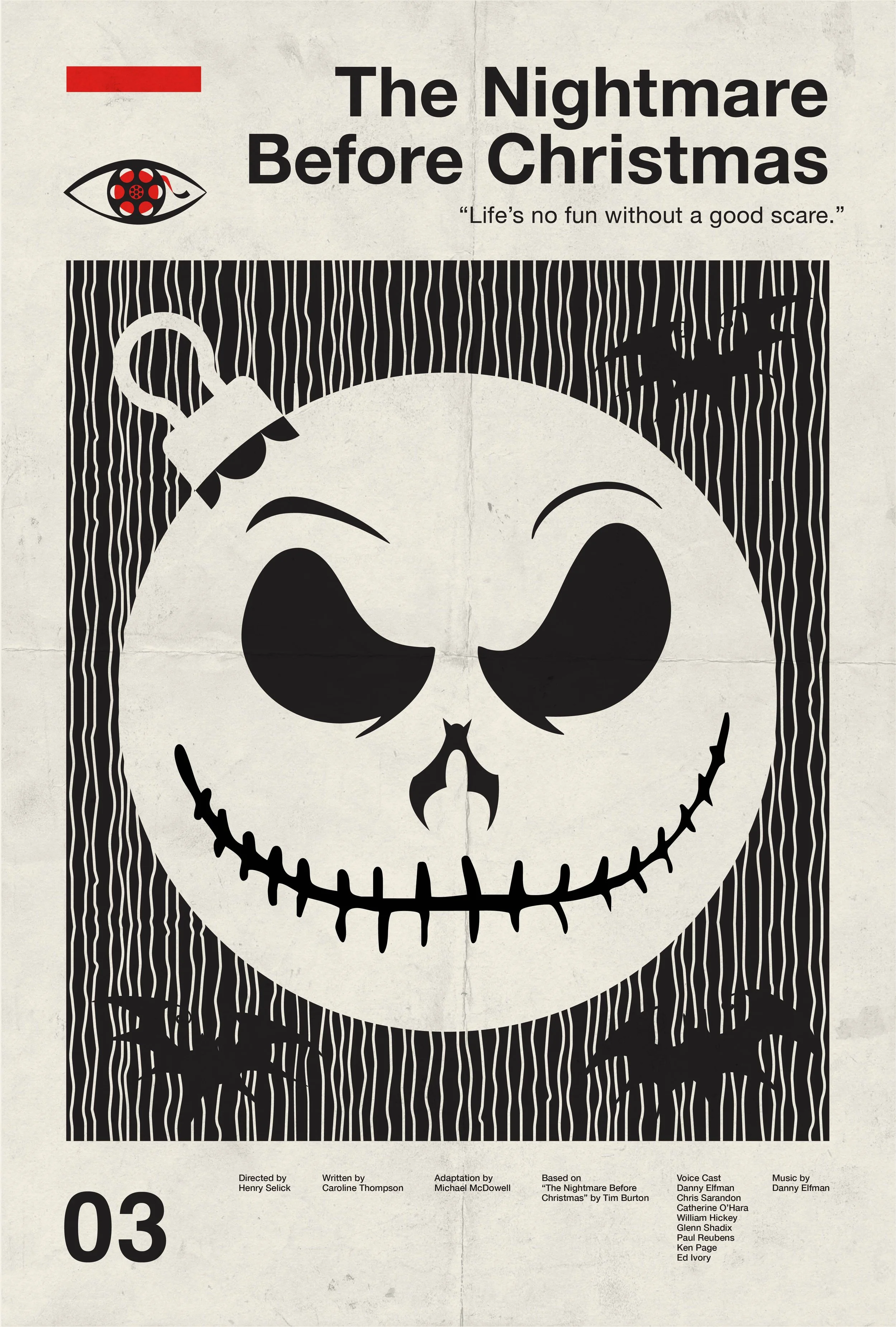 The Nightmare Before Christmas Movie Poster