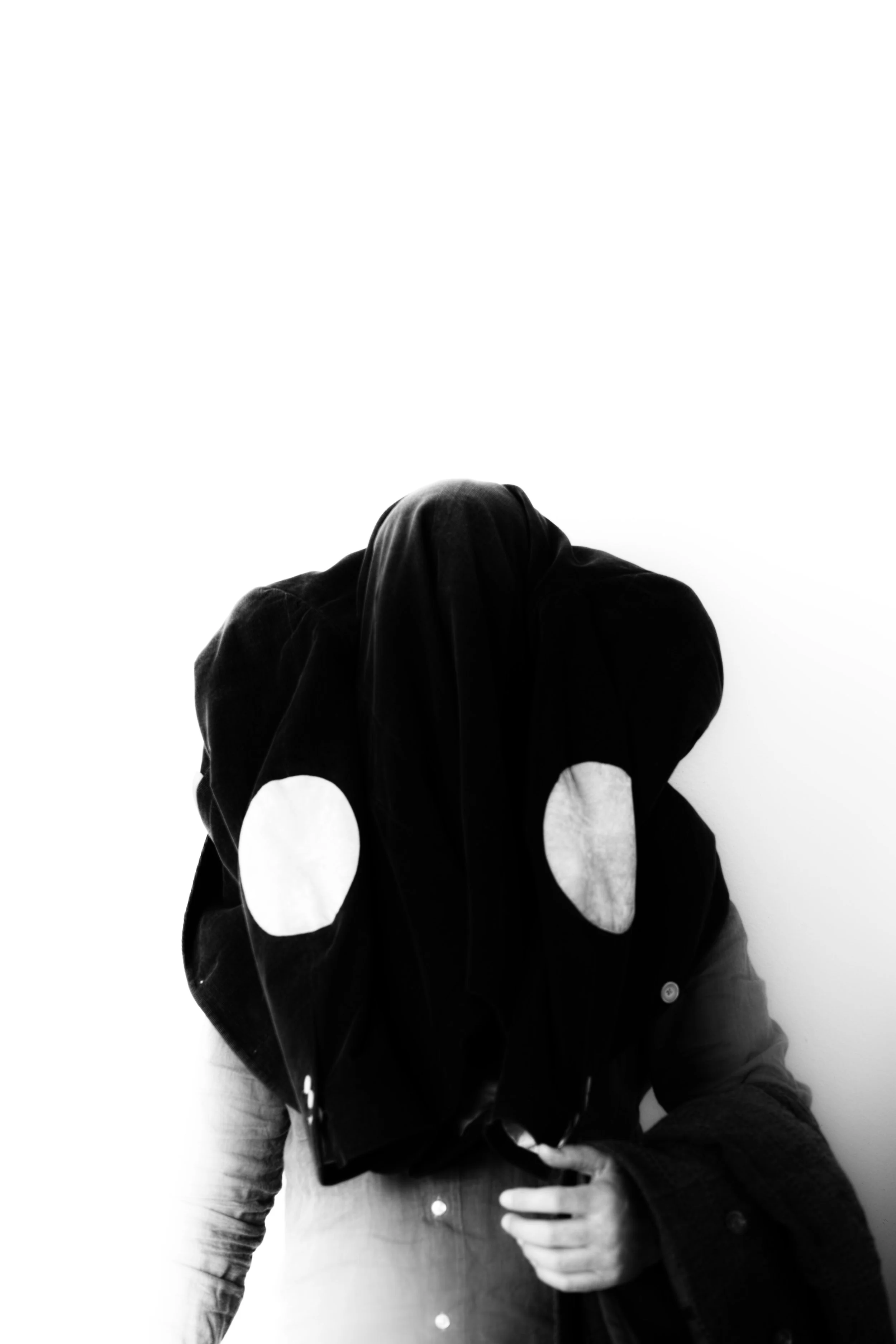 artist in jacket backwards