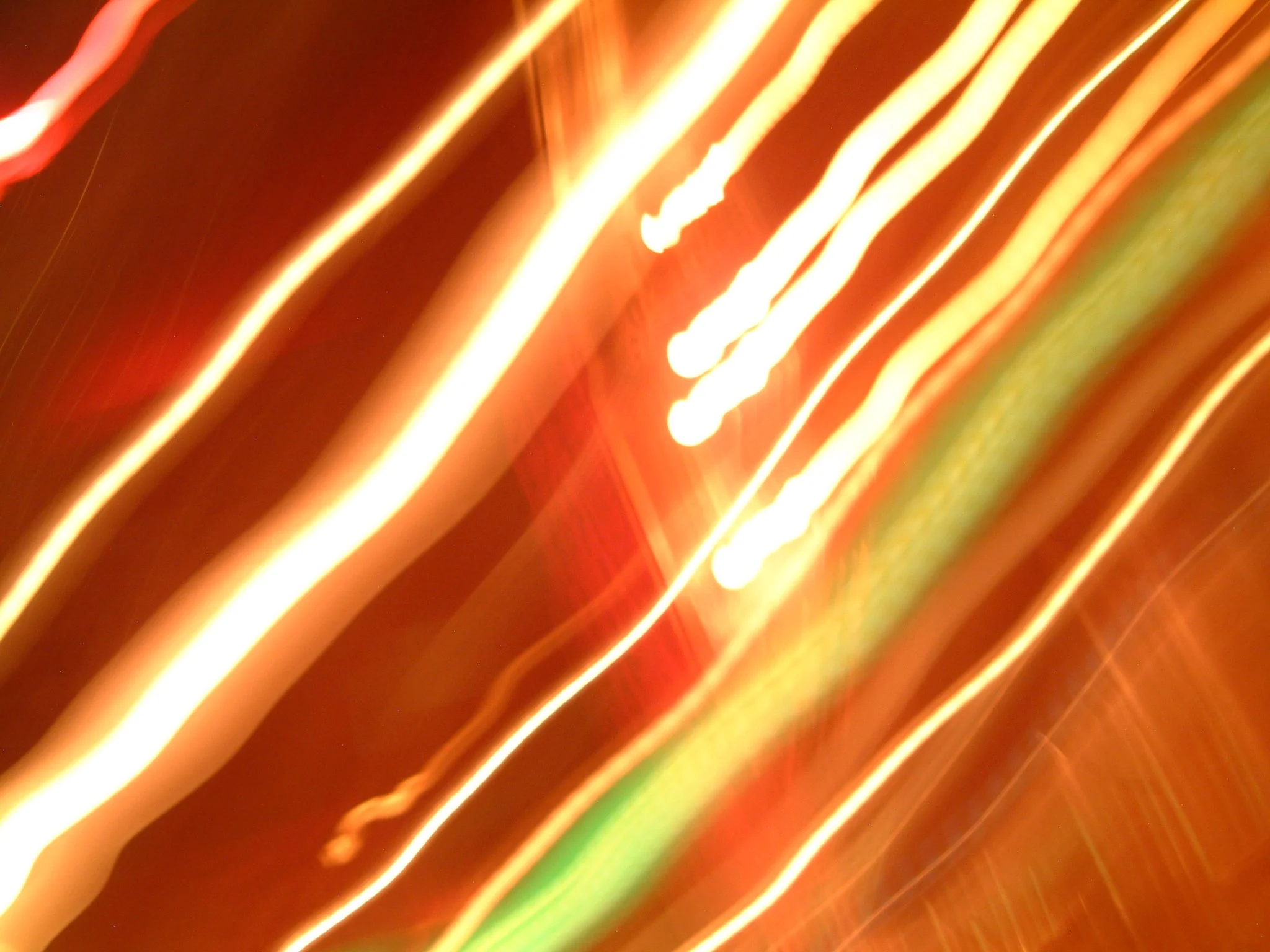 TITLE: Meteorite Shower on an Orange Planet; Really... what else is there to say?