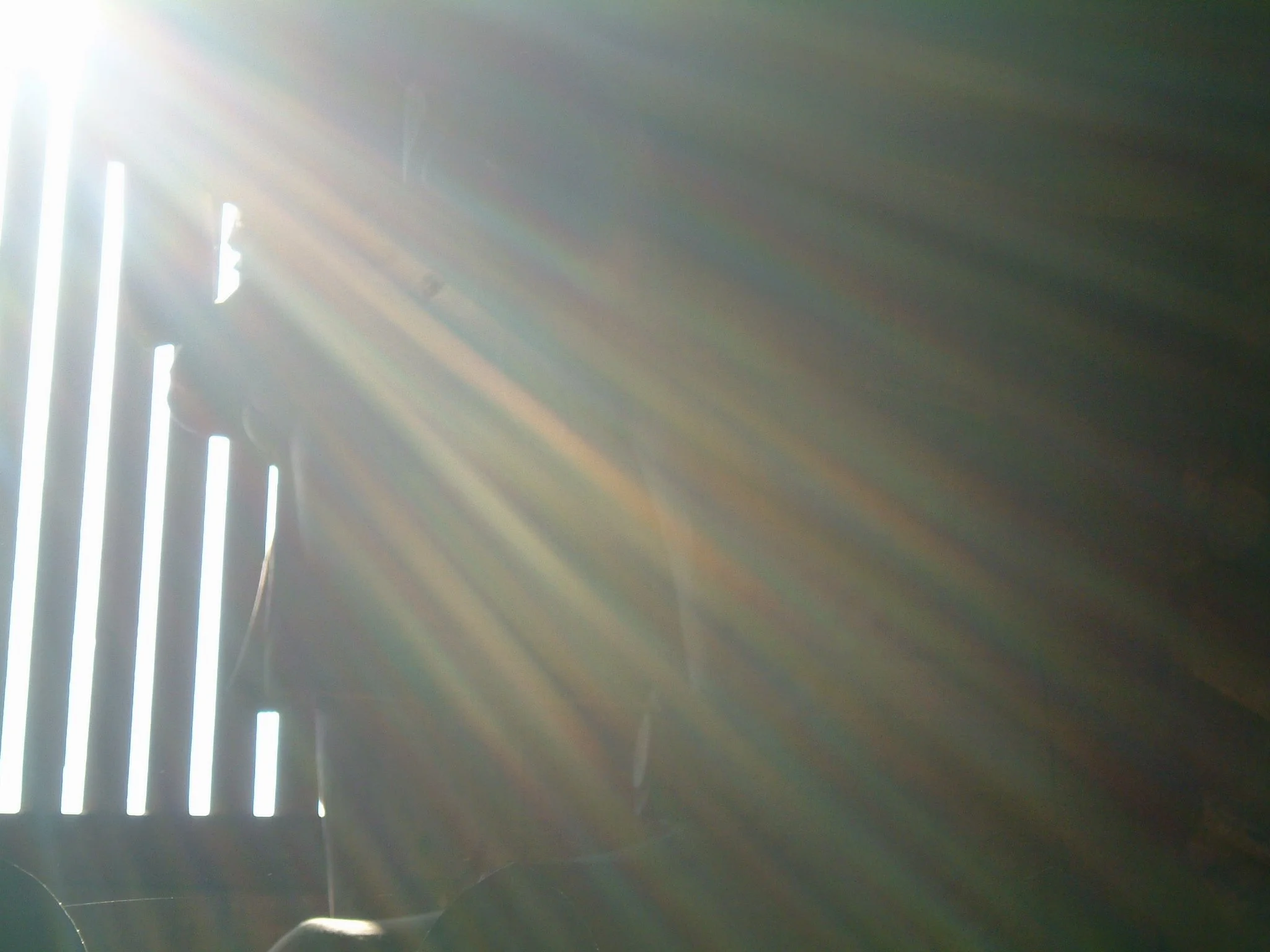 TITLE: Prism made of wood slats