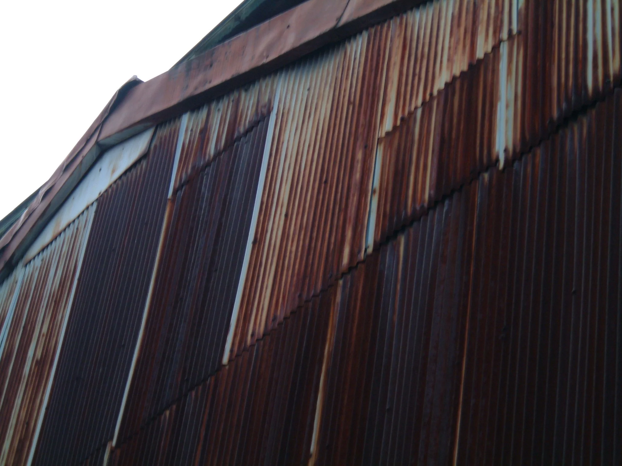 TITLE: Fluted columns of an Industrial Parthenon, Incognito