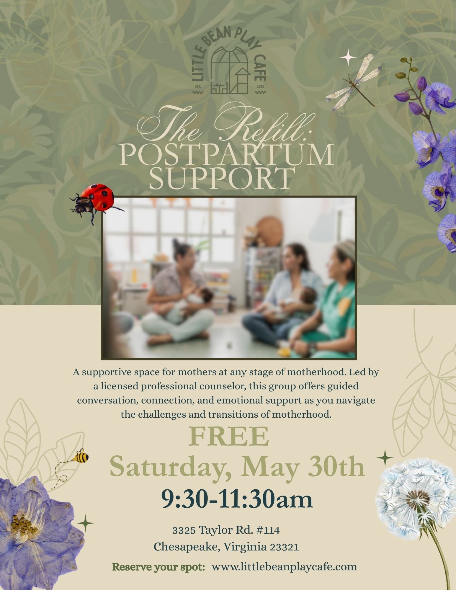 The Refill: Postpartum Support Group