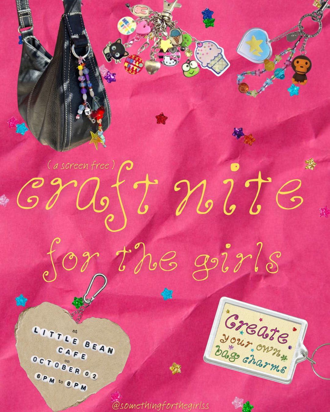 Something For The Girls: Bag Charm Making