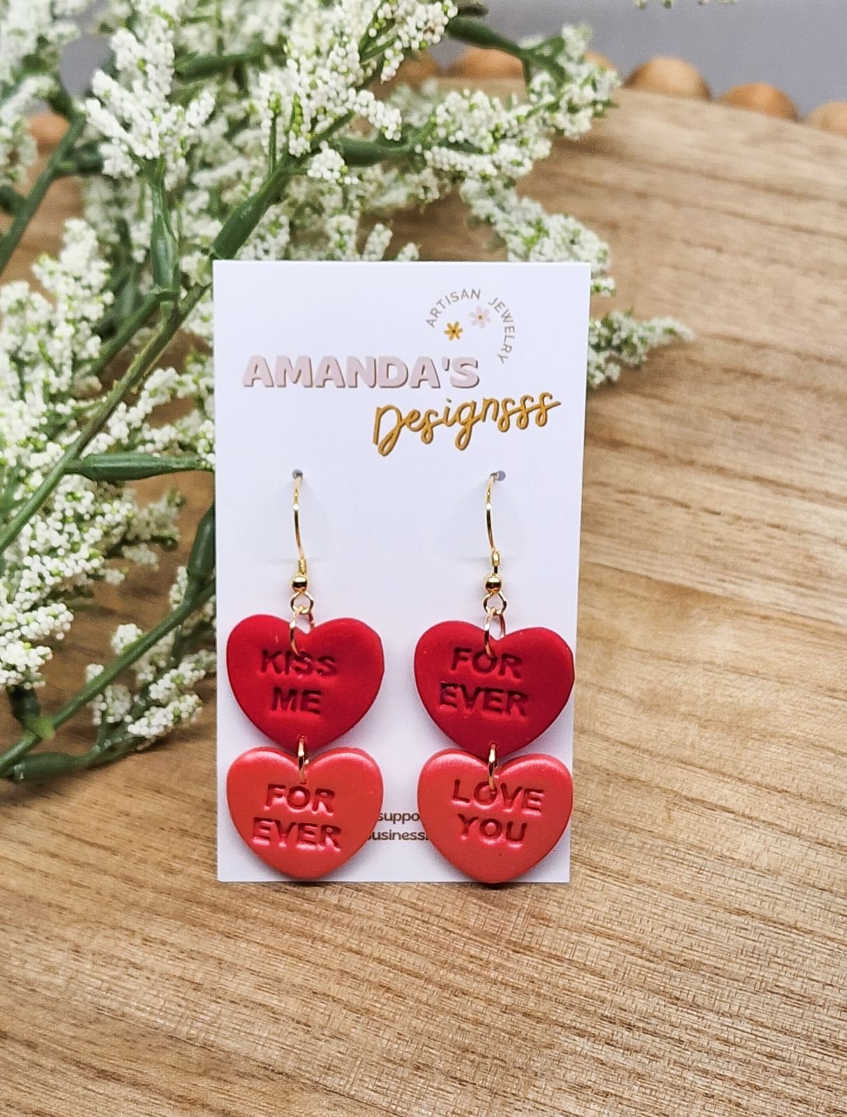 Be MIne Heart Earrings