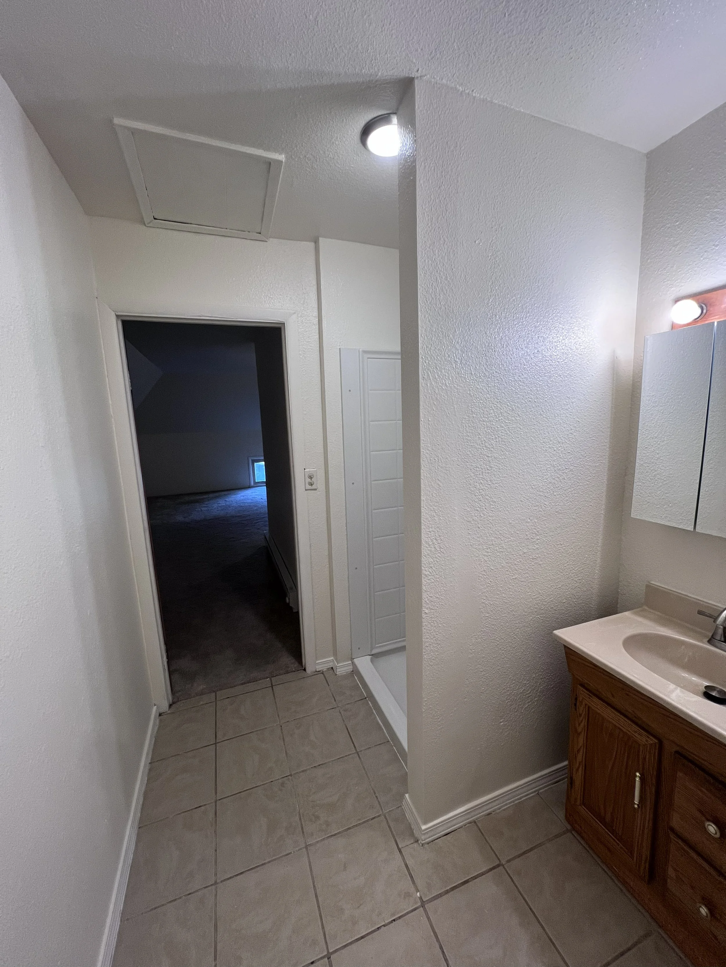 Bathroom after painting