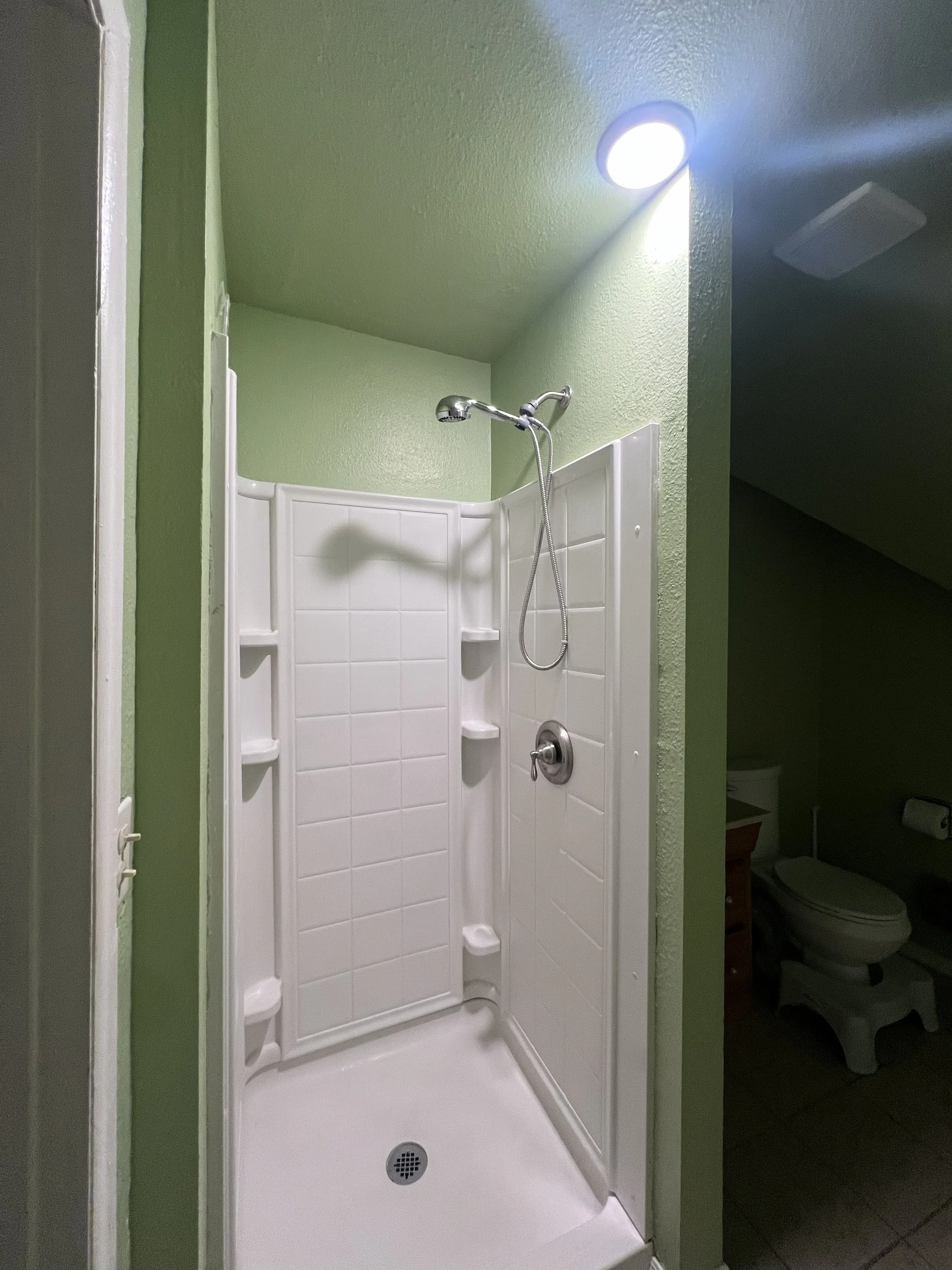 Bathroom before painting