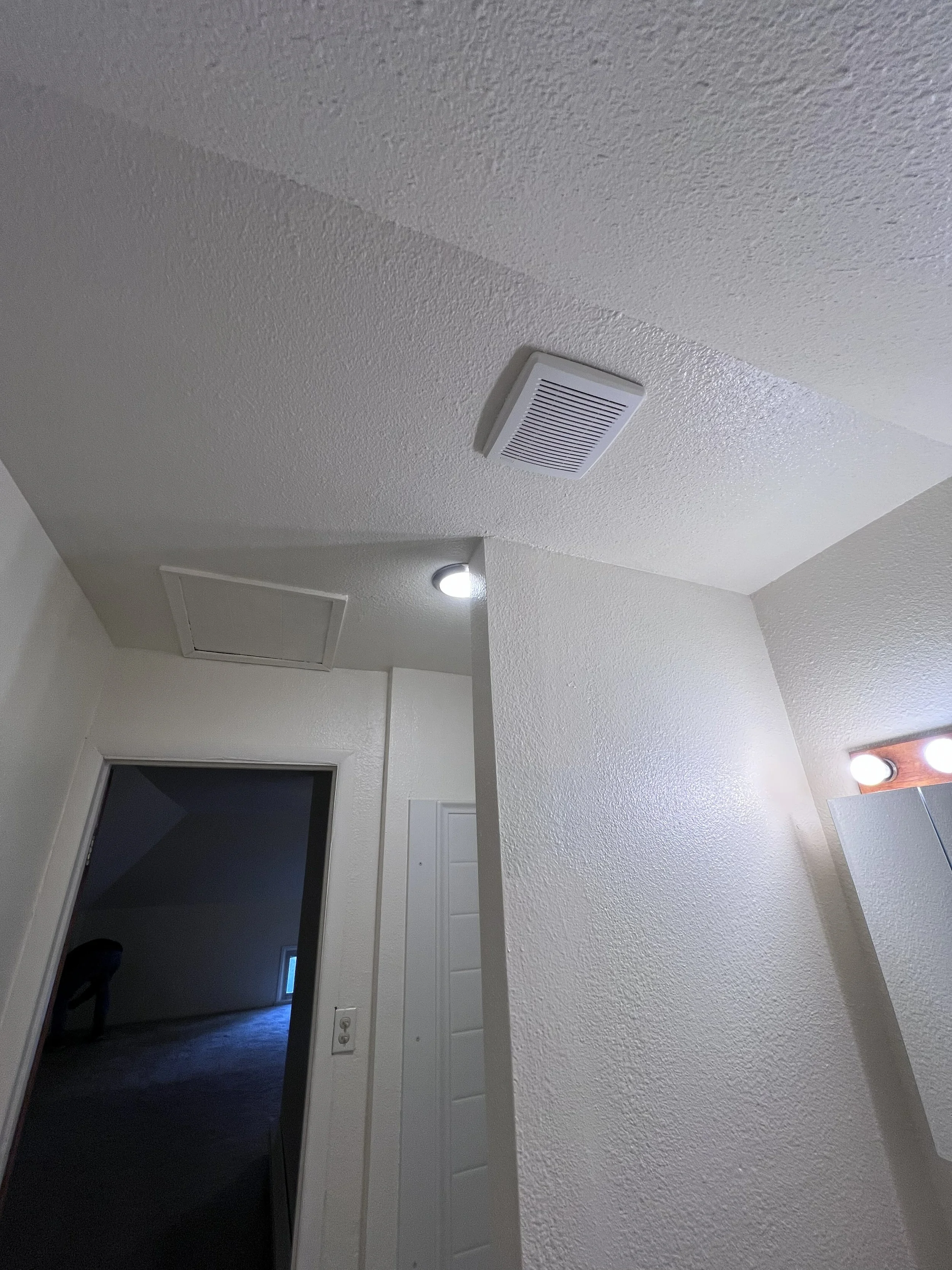 Bathroom after painting