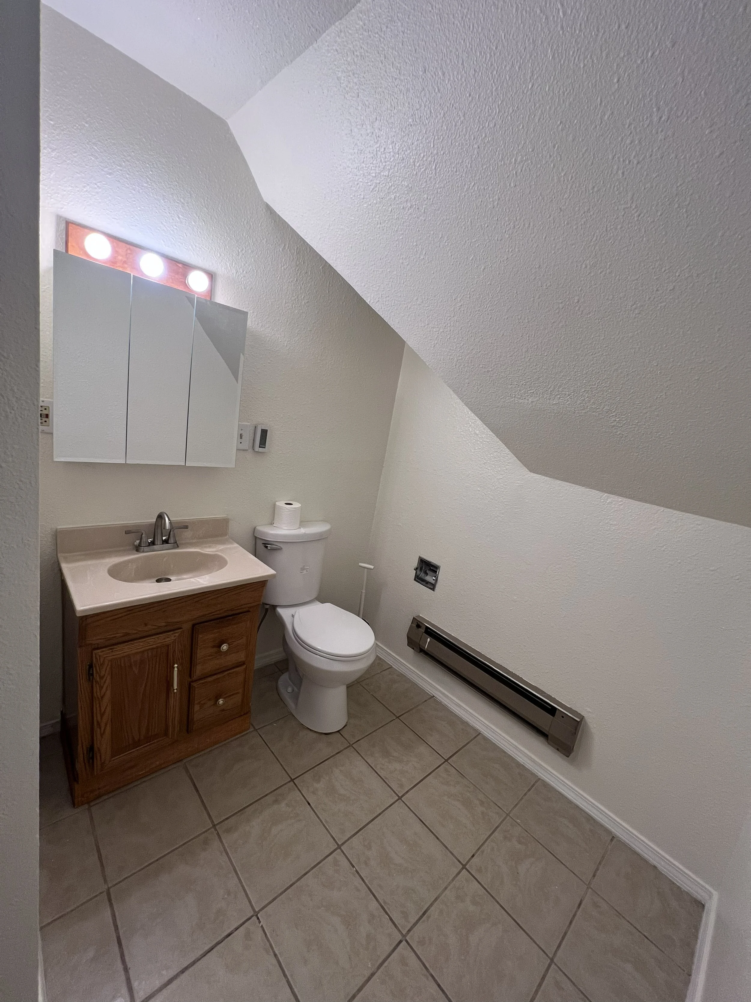 Bathroom after painting