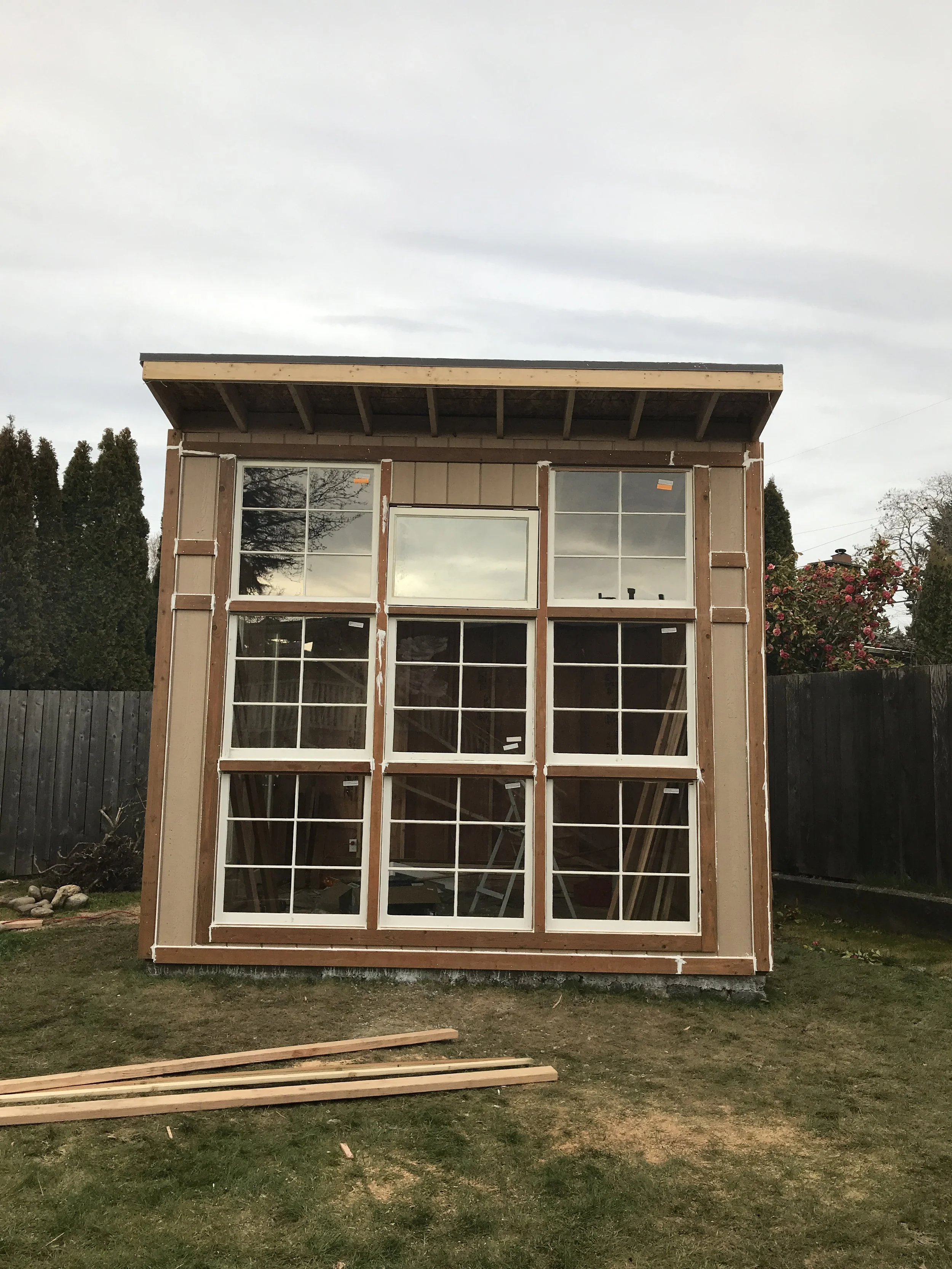 Property before painting