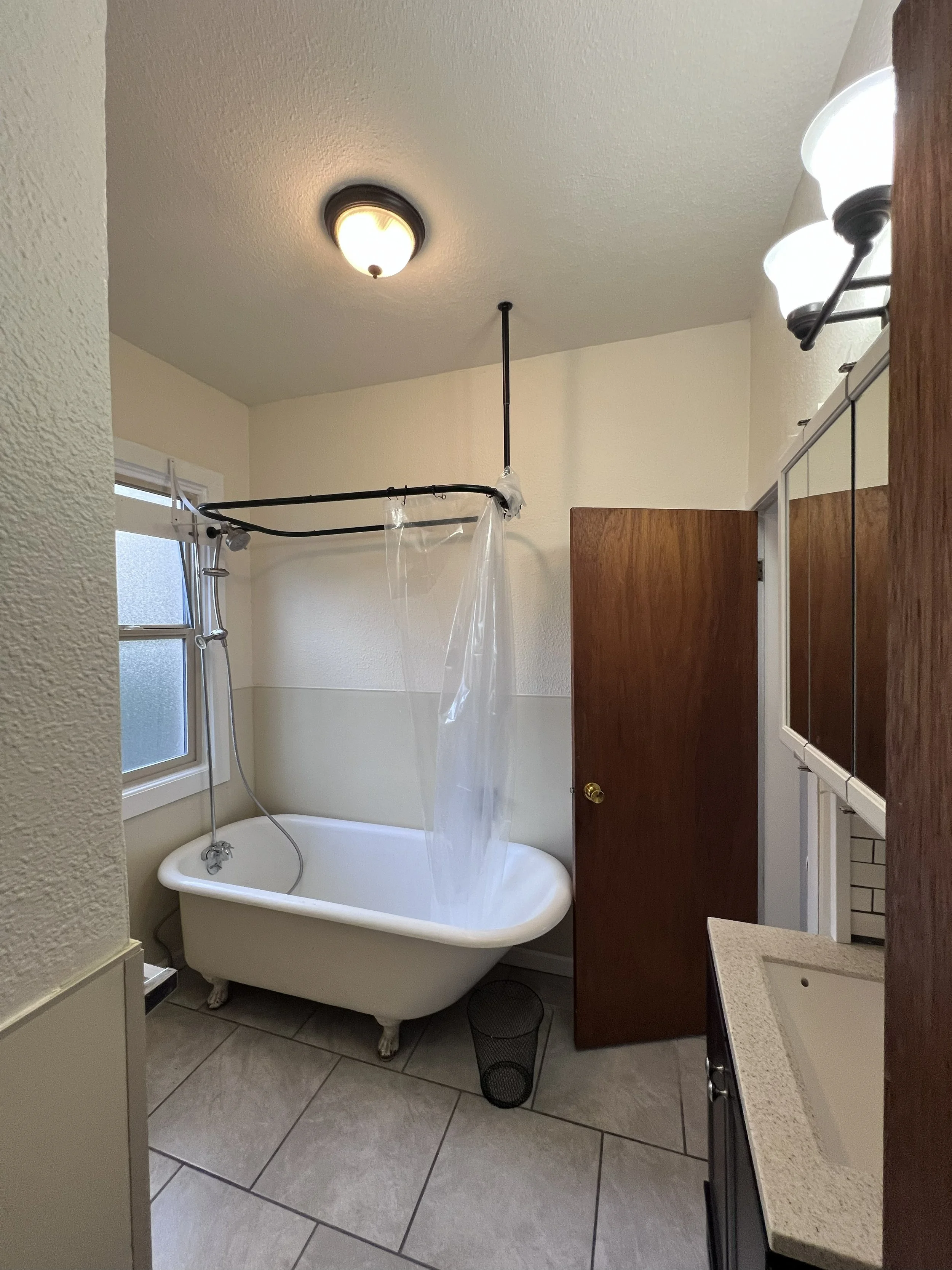 Bathroom after painting