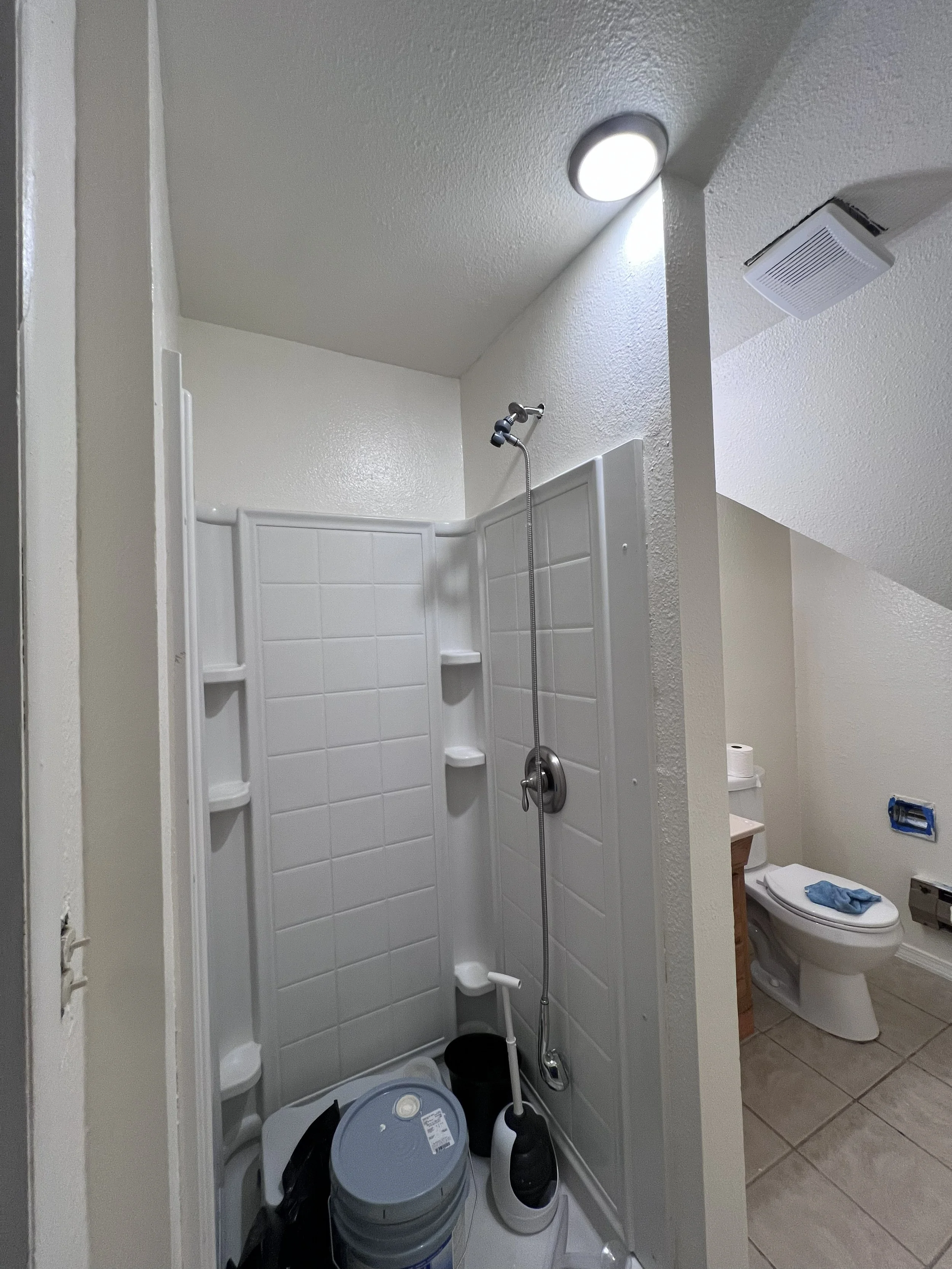 Bathroom after painting