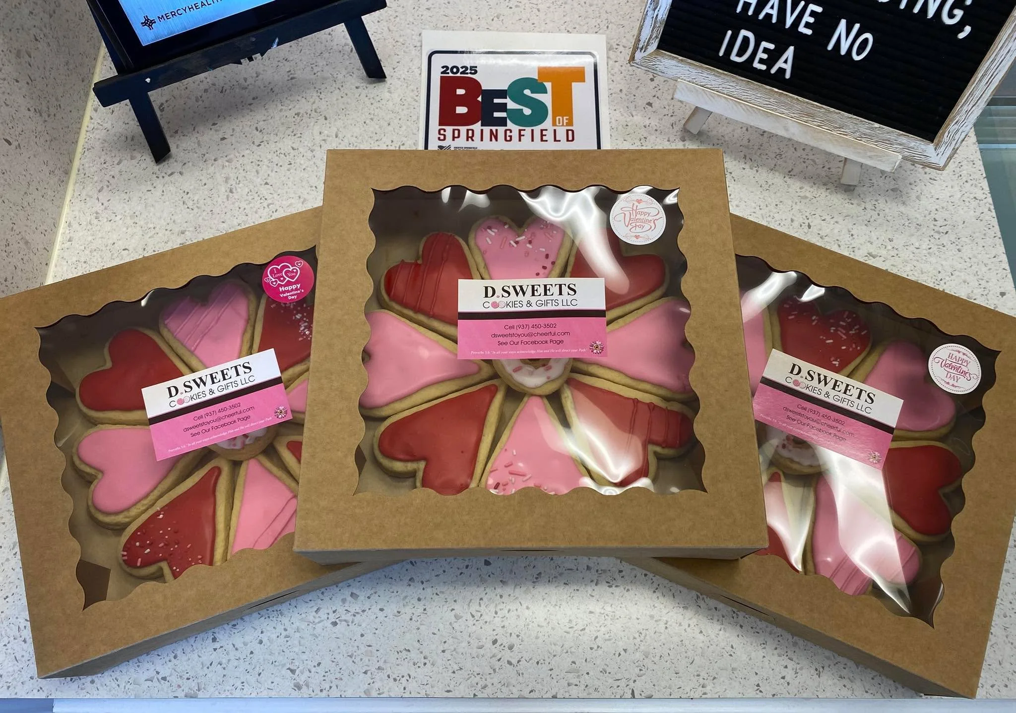 D. Sweets Announcement!
I have 3 Cookie Platter Boxes💕$24 each
First Come &hellip;. I won&rsquo;t be able to communicate on social media as I&rsquo;m finishing orders. I will post when they are gone.
I&rsquo;m here till 4:30 today💕