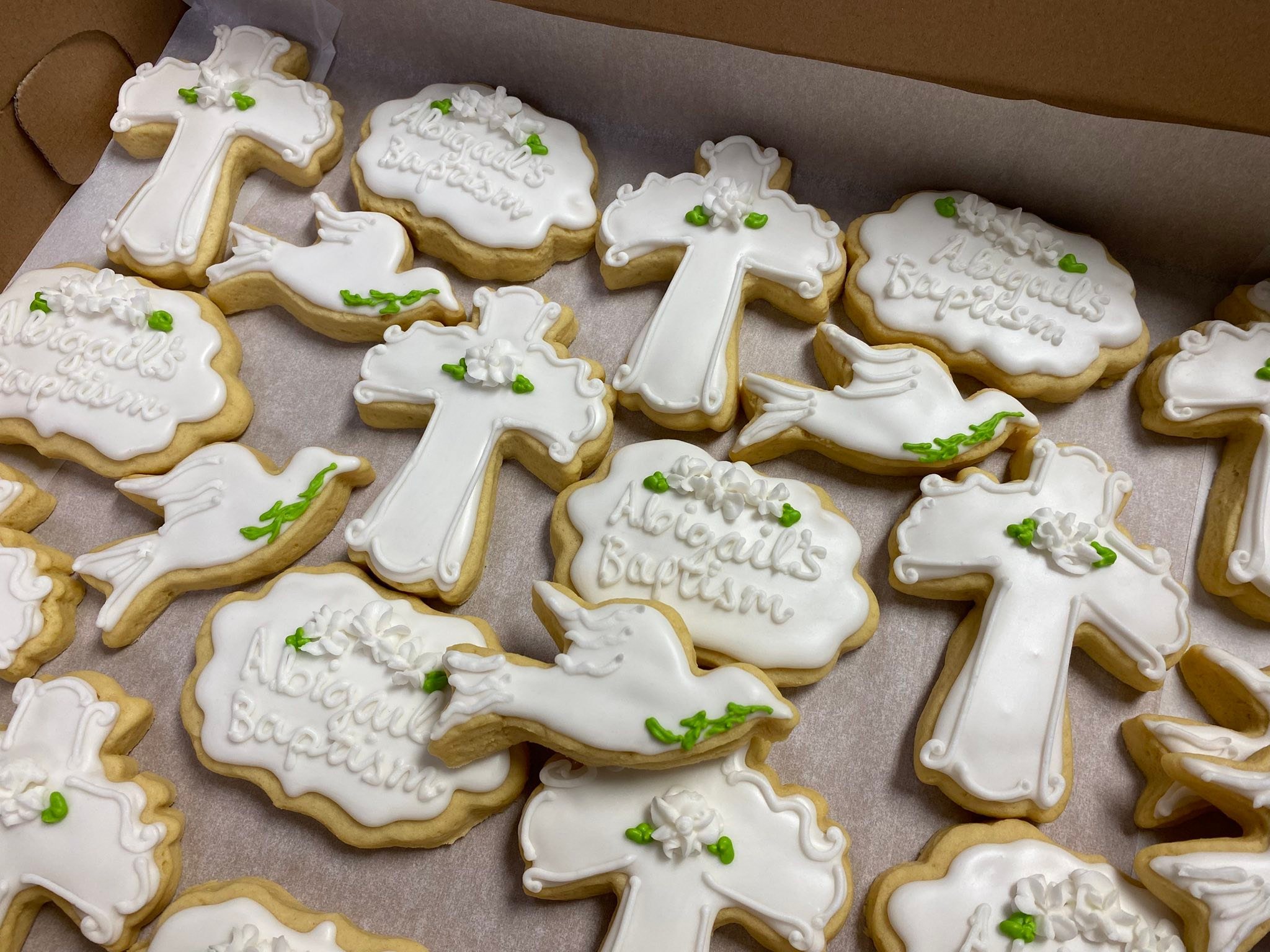 Sweet Baptism Cookies