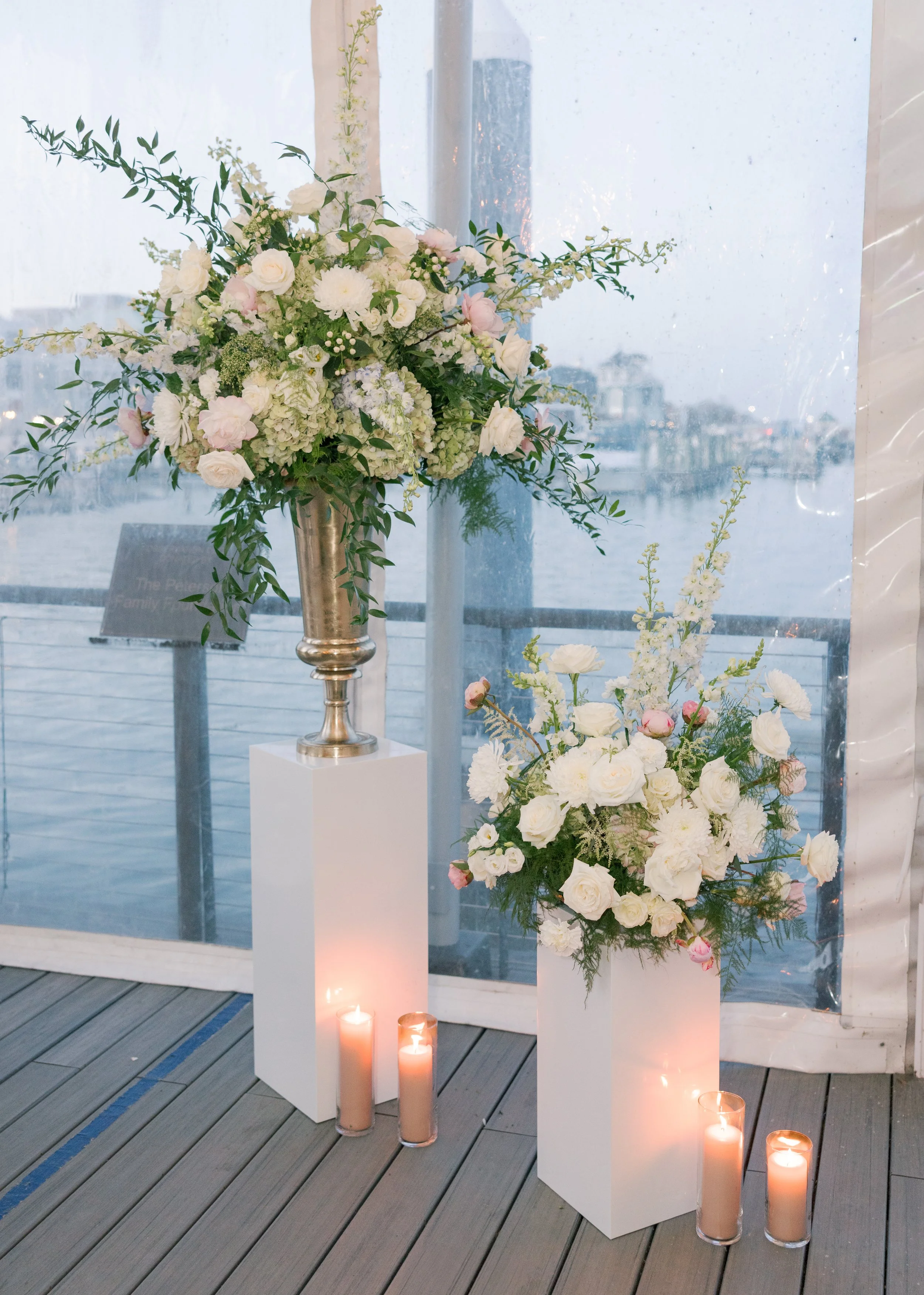 Romantic wedding flowers DMV