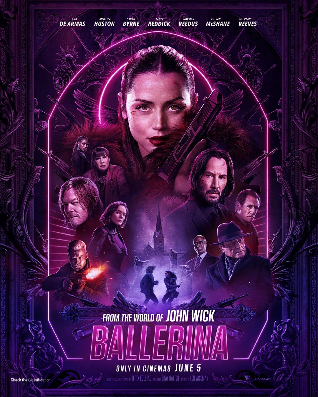 This week we are bringing you the the fifth installment in the John Wick franchise, BALLERINA - set between the events of John Wick: Chapter 3 &ndash; Parabellum and Chapter 4. 

Come enjoy a night with us, whether you're grabbing dinner before or af